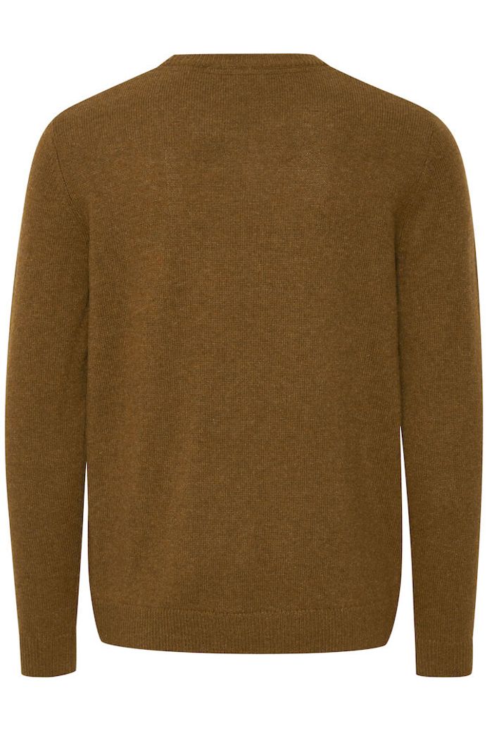 'SDDYLLON' Strik Pullover - Cinnamon Melange