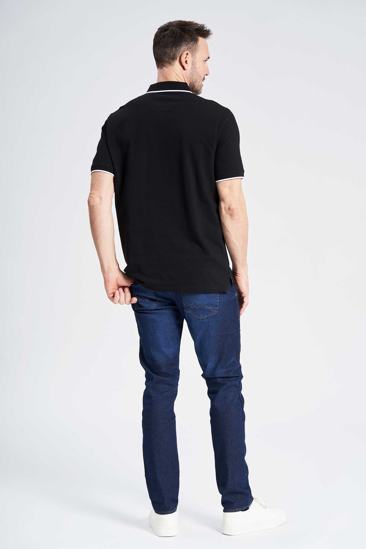 Polo T-Shirt 'Grenaa' - Black One