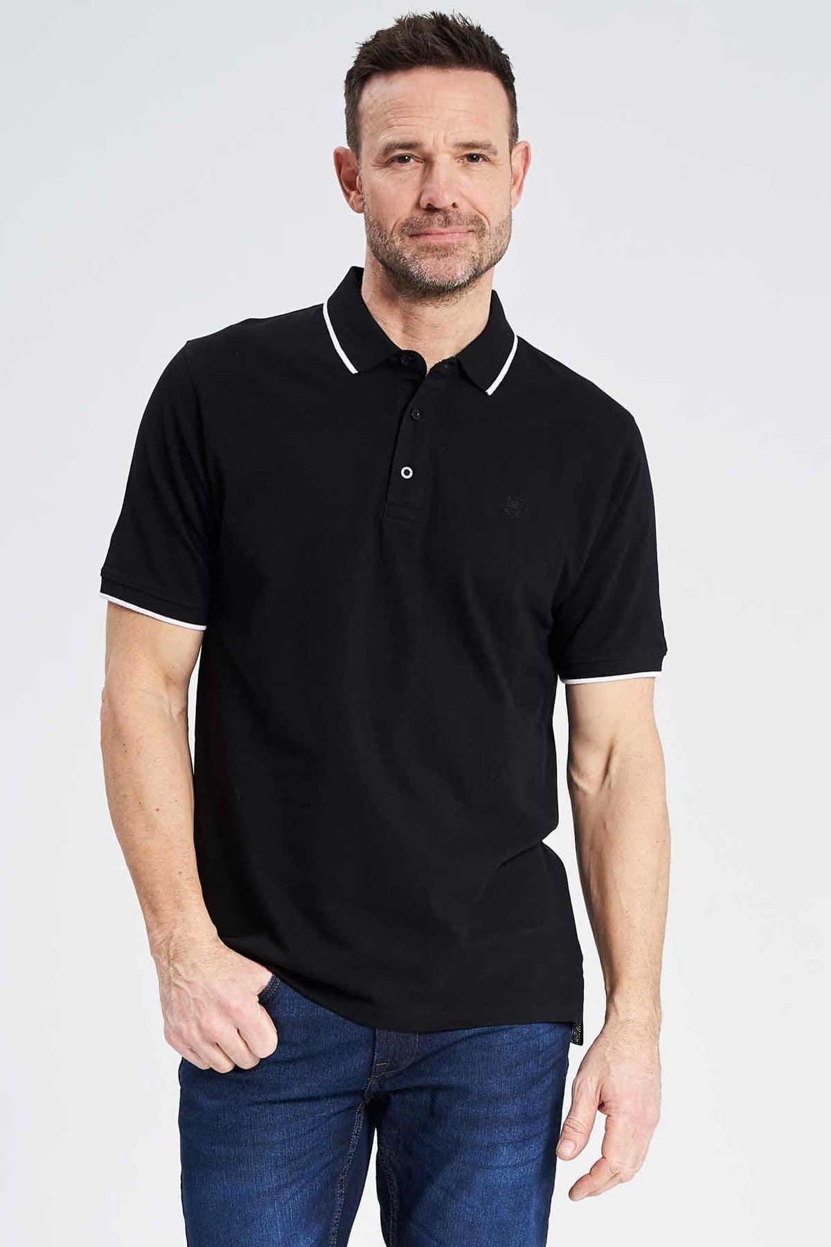 Polo T-Shirt 'Grenaa' - Black One