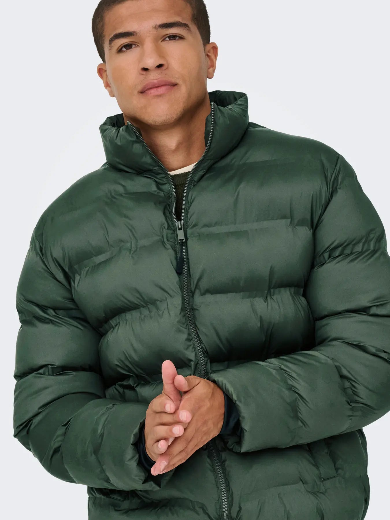 'Onsunion' Puffer Jakke - Rosin