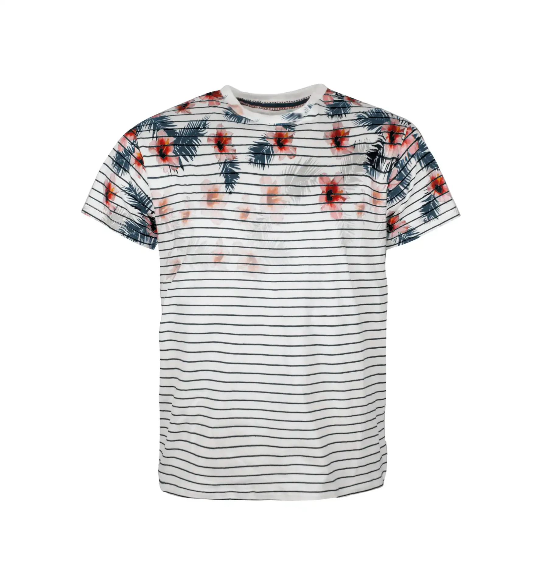 Printet T-shirt 'INIlbo' - Offwhite
