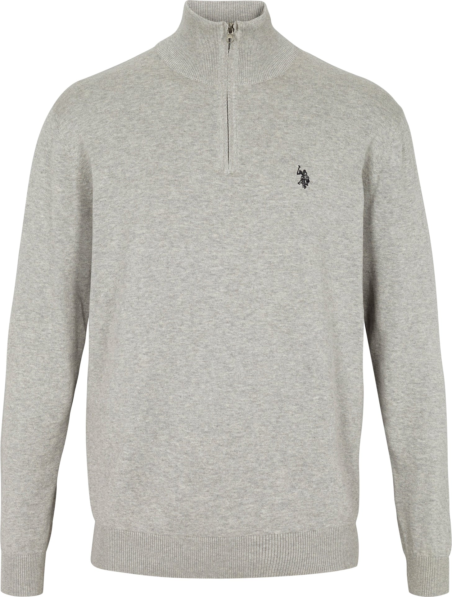 Half Zip Strik 'Brison' - Grey Melange