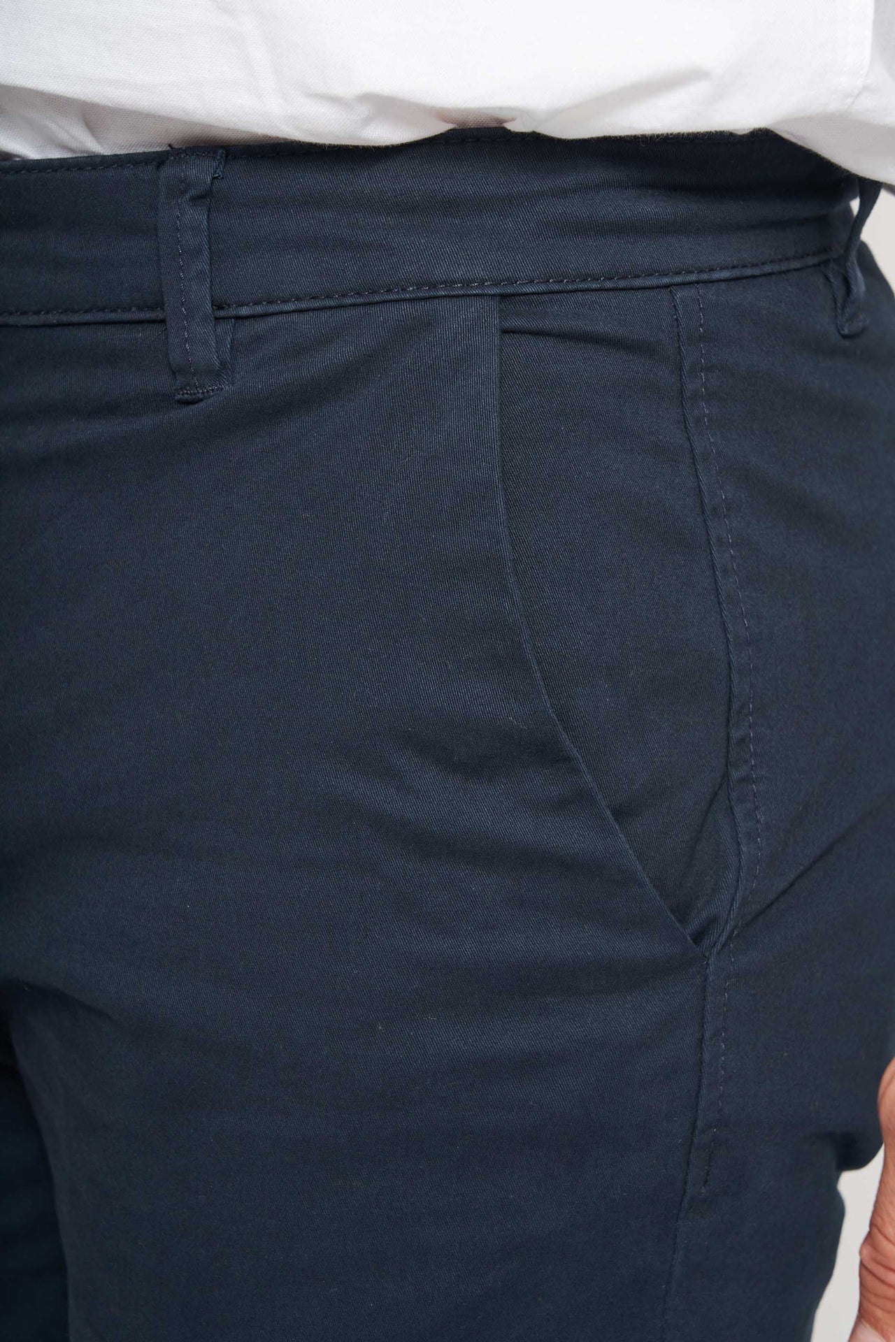 Stretch Chino 'Aksel' - Navy