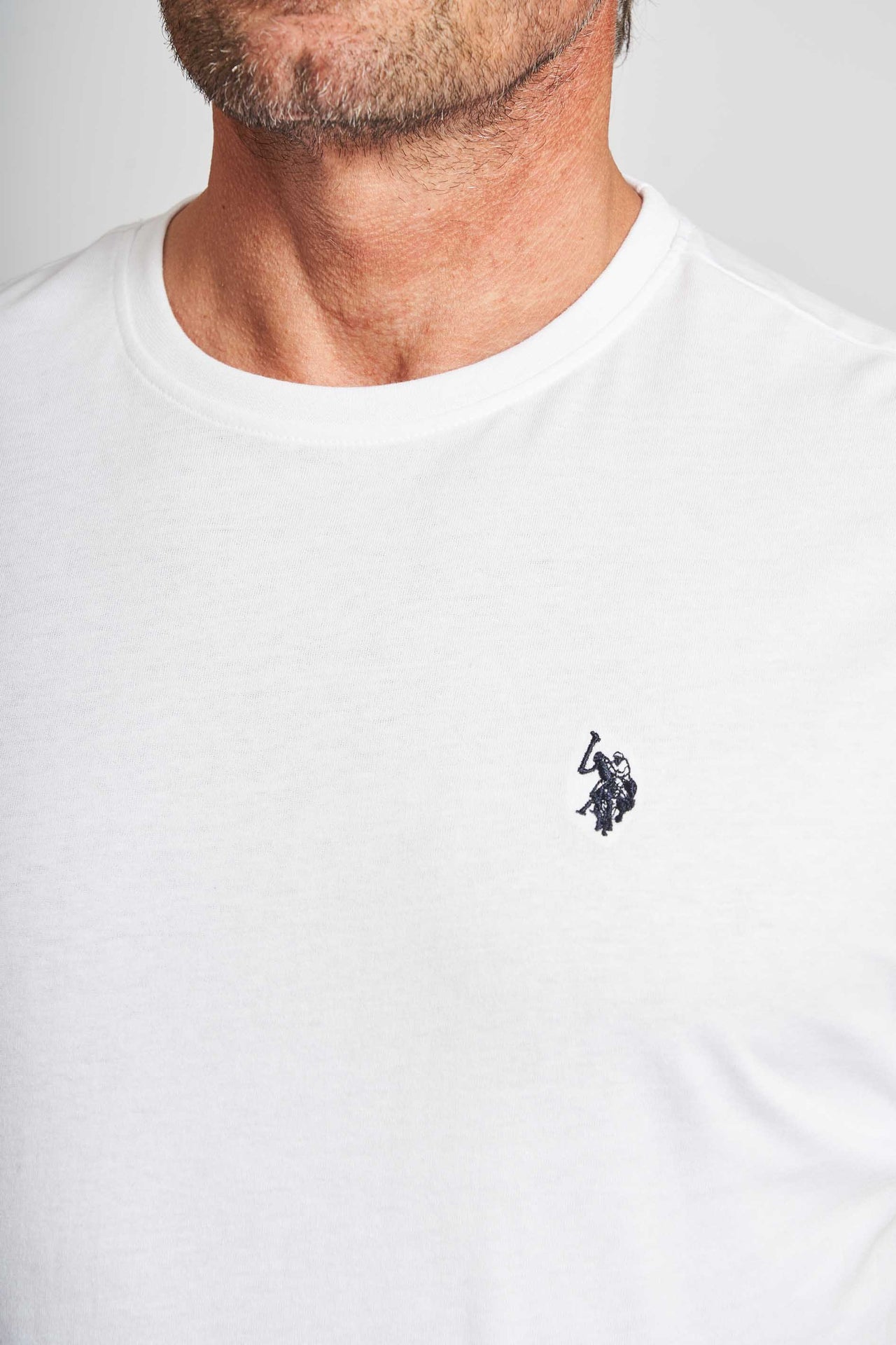 Logo T-shirt 'Arjun' - White