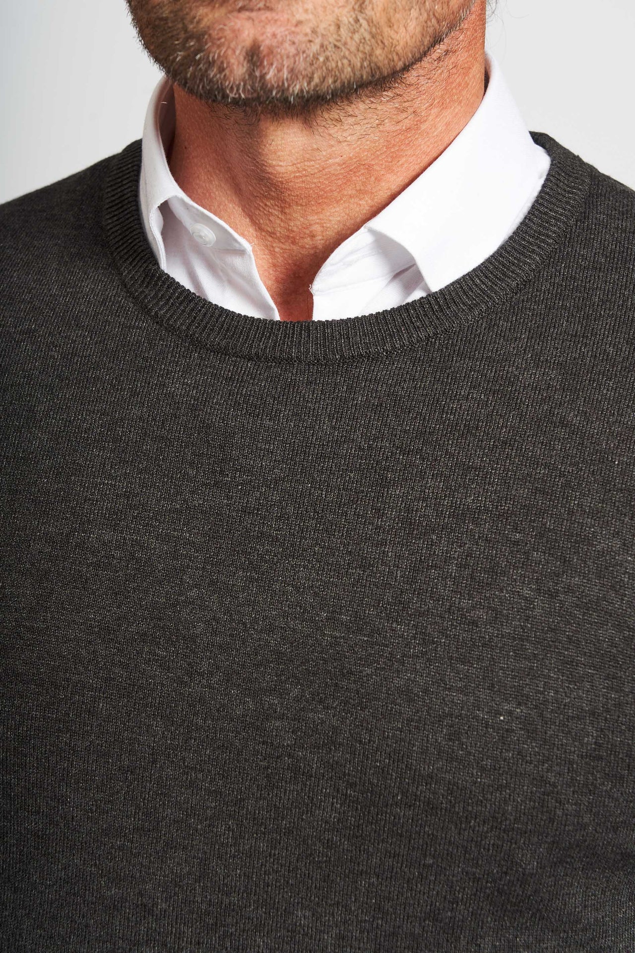 O'Neck Strik 'Martin' - Charcoal Melange