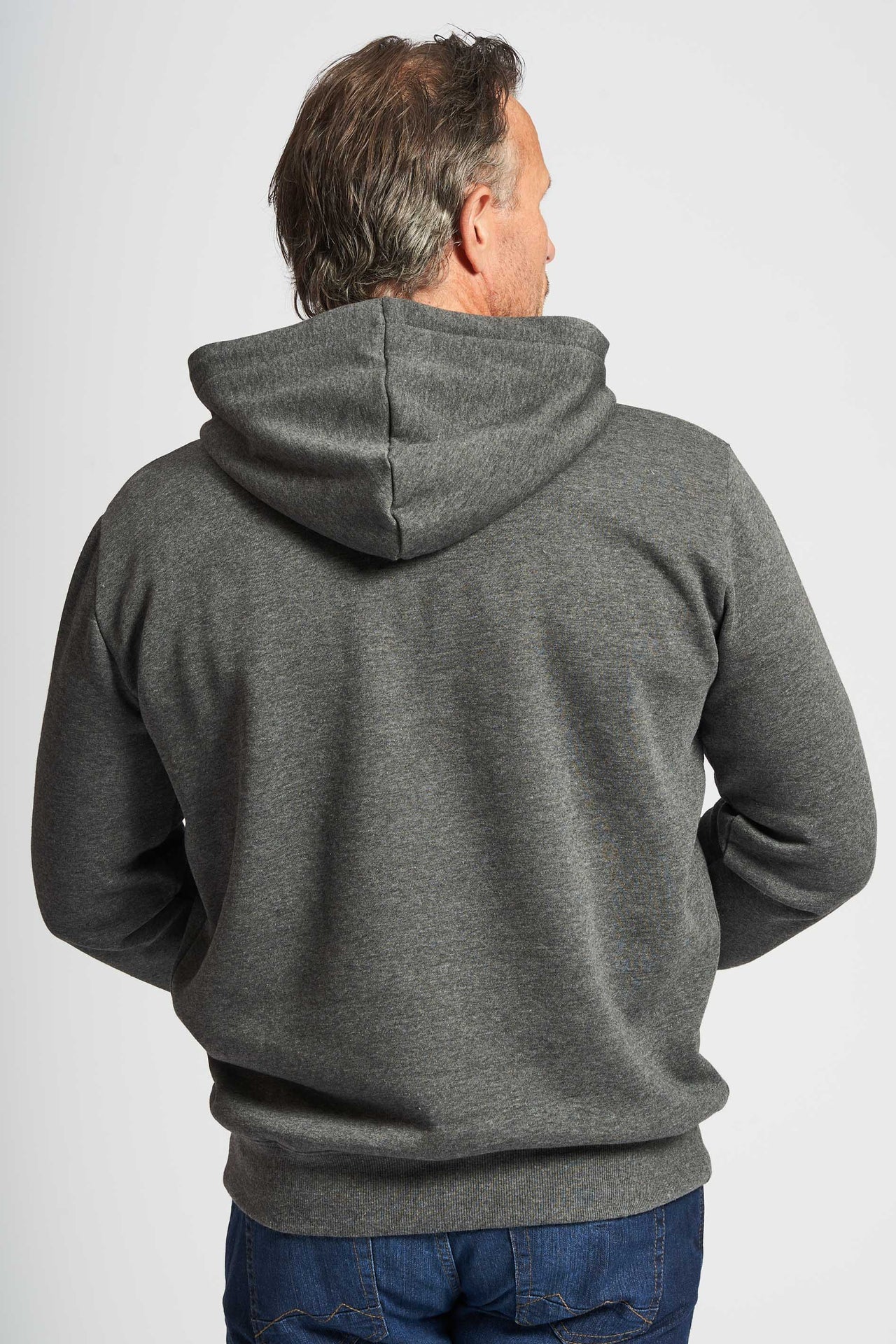 Sweat Hoodie 'Thy' - Dark Grey Mel.