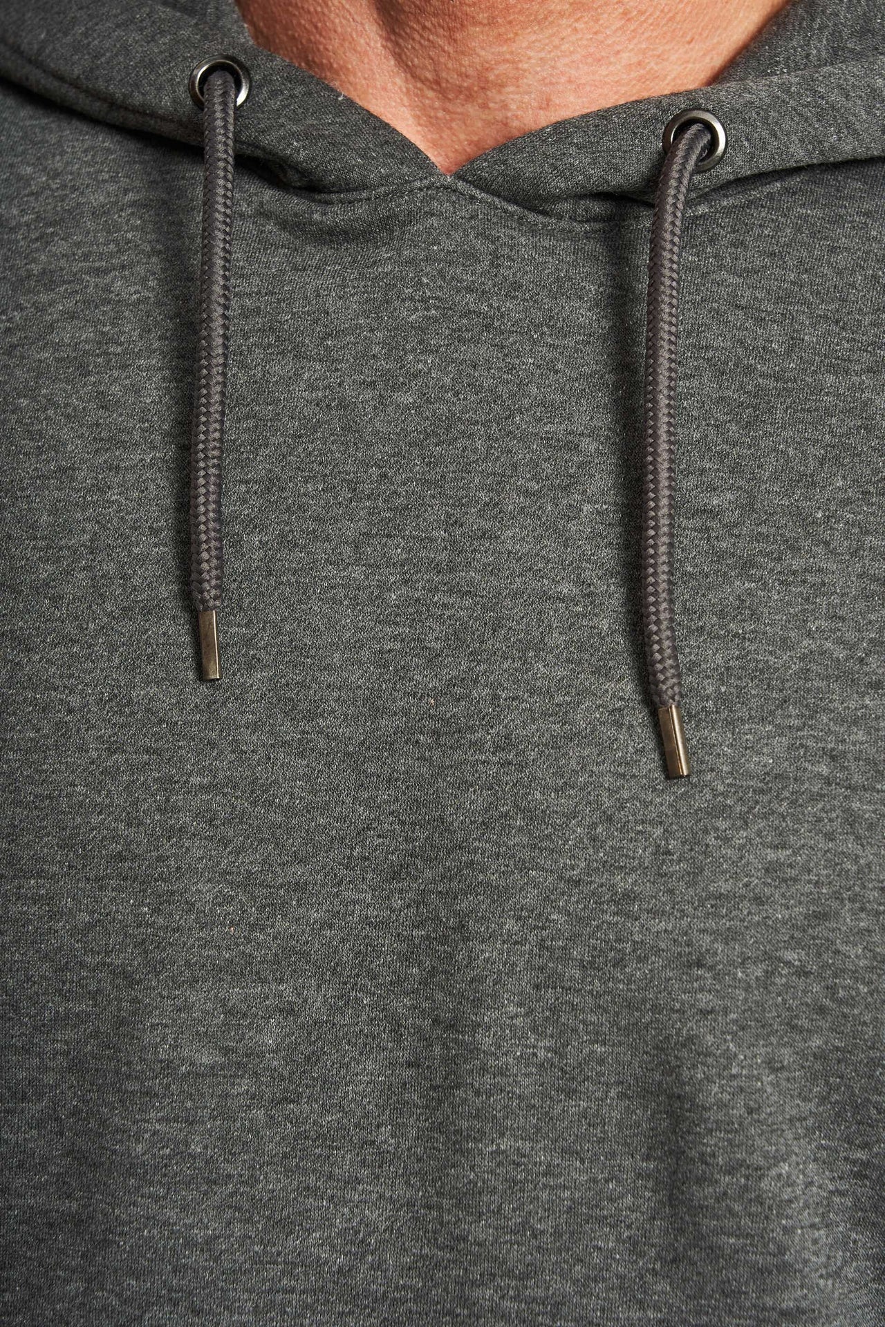 Sweat Hoodie 'Thy' - Dark Grey Mel.