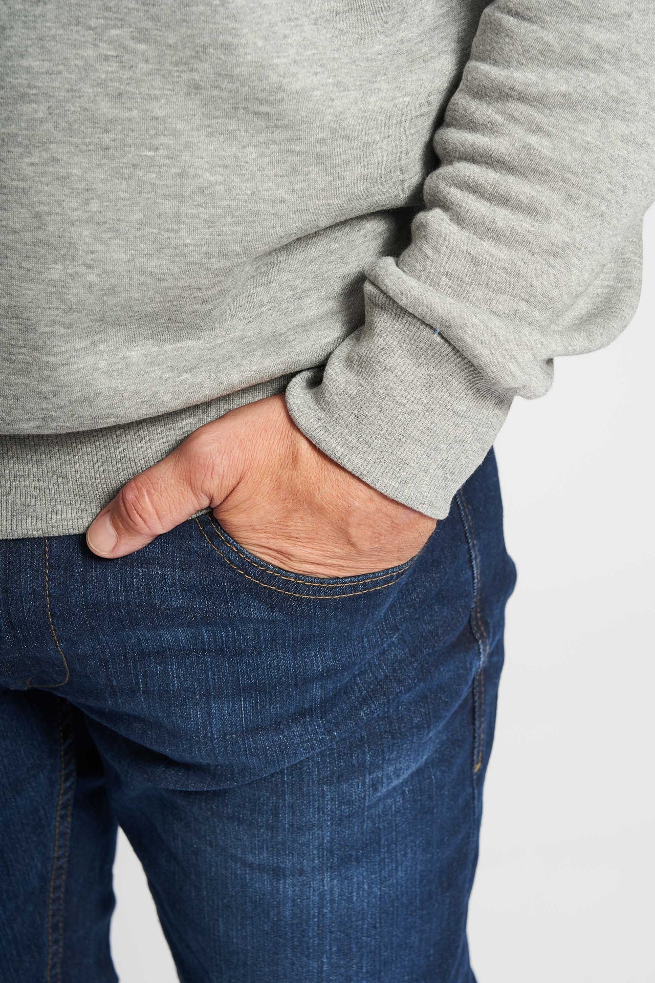 Sweatshirt 'Thy' - Grey Melange