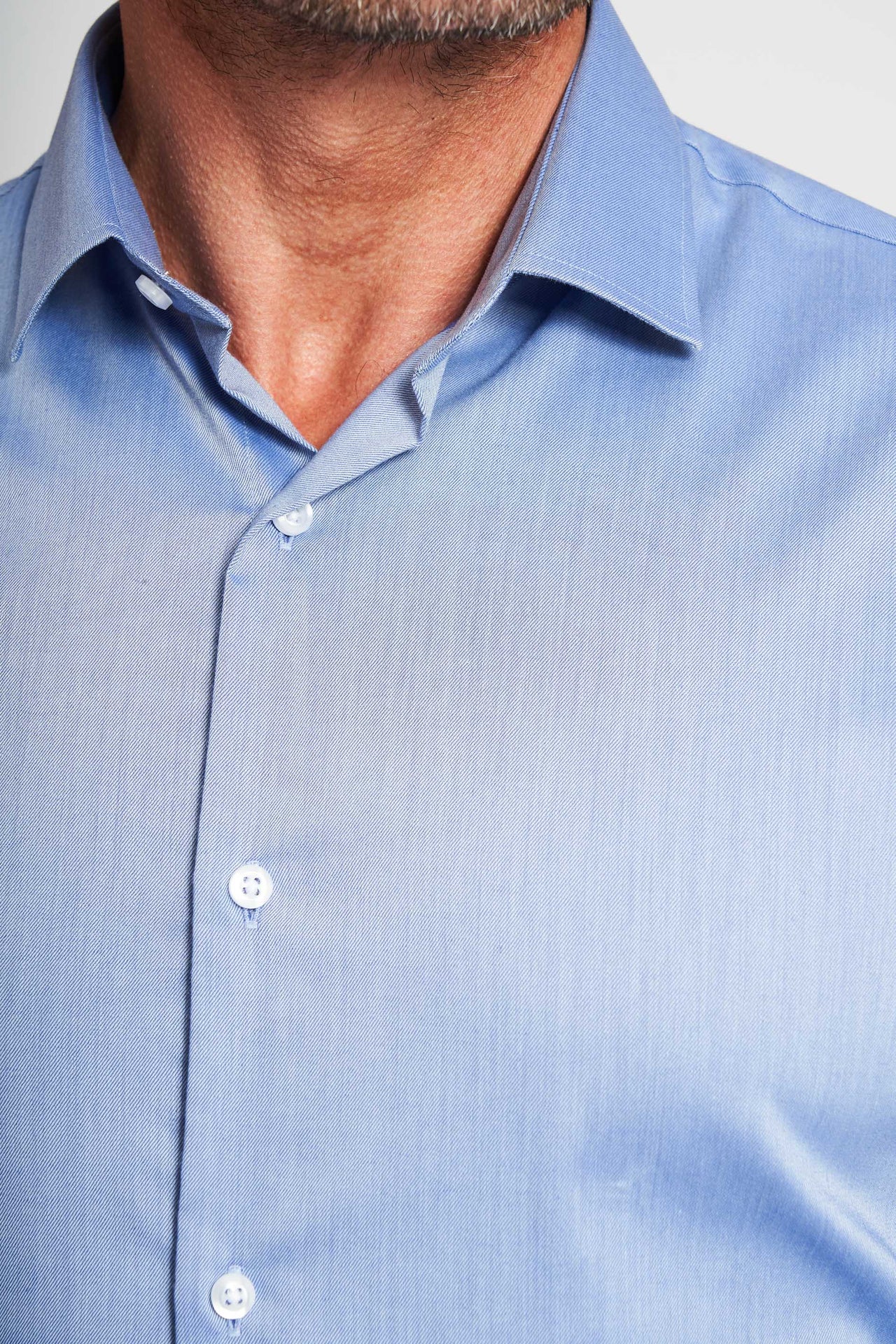 Strygefri Skjorte 'Andreas' - Blue