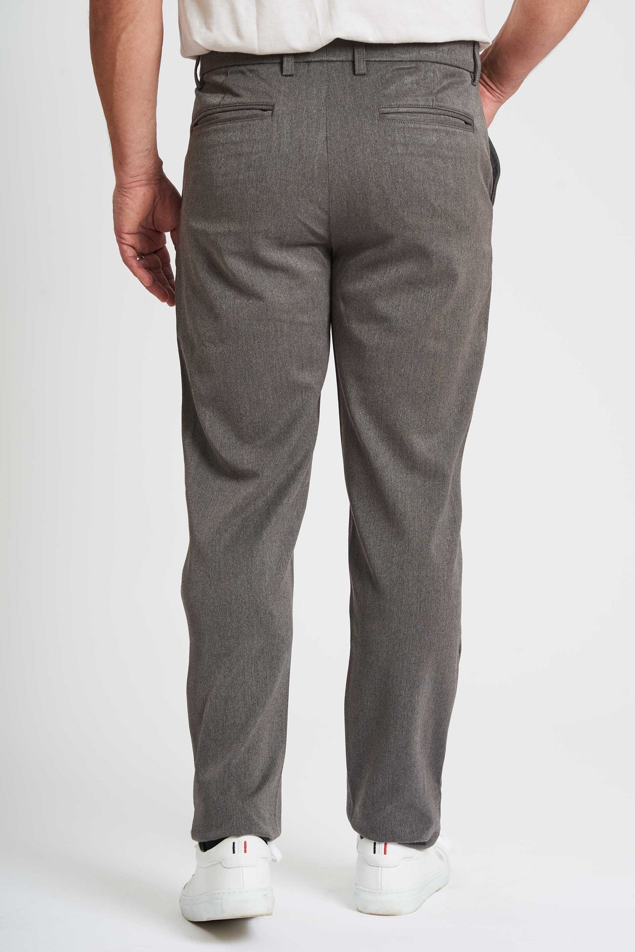 Performance Pants 'Saxo' - Grey Melange