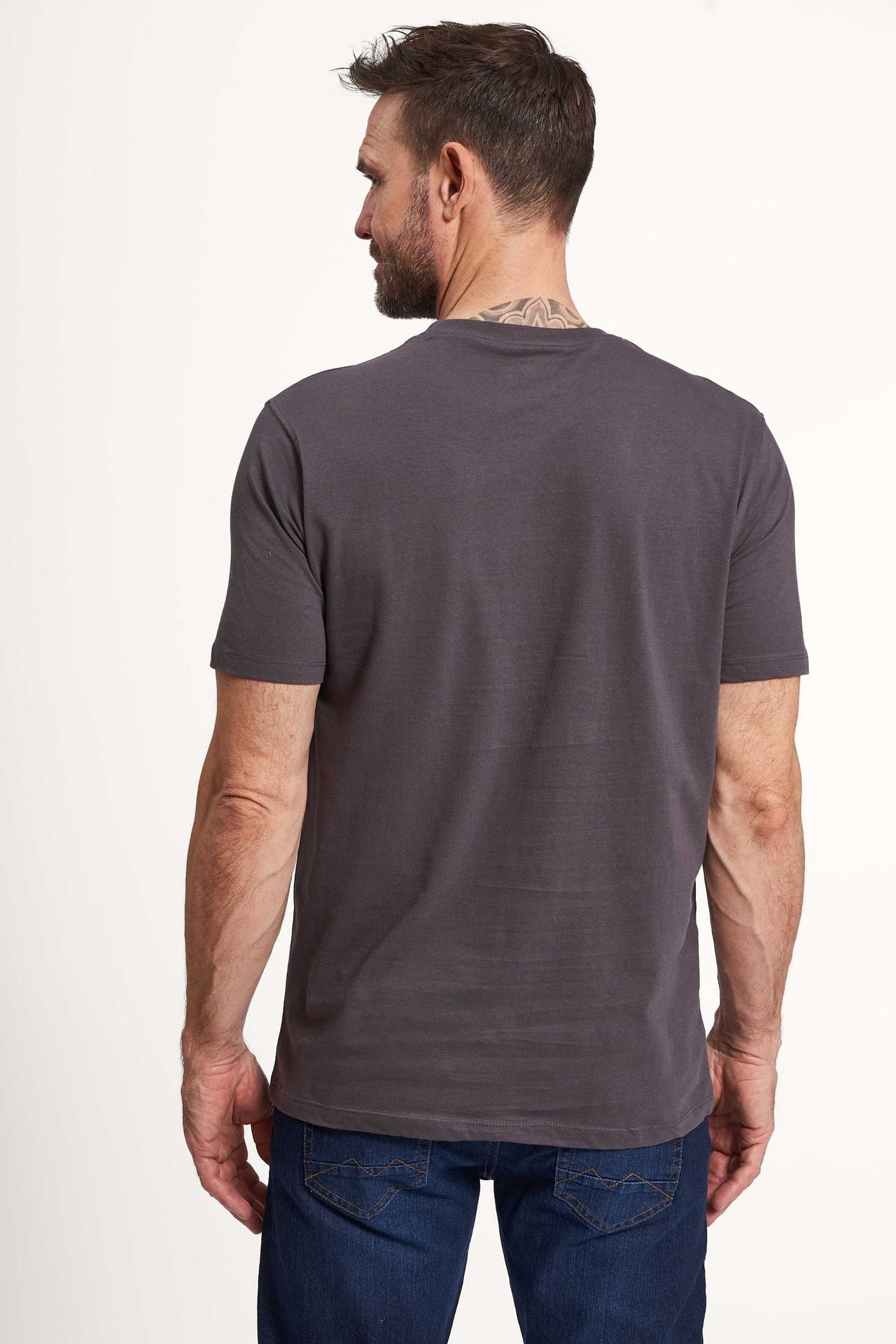 T-Shirt 'Borre' - Dark Cement