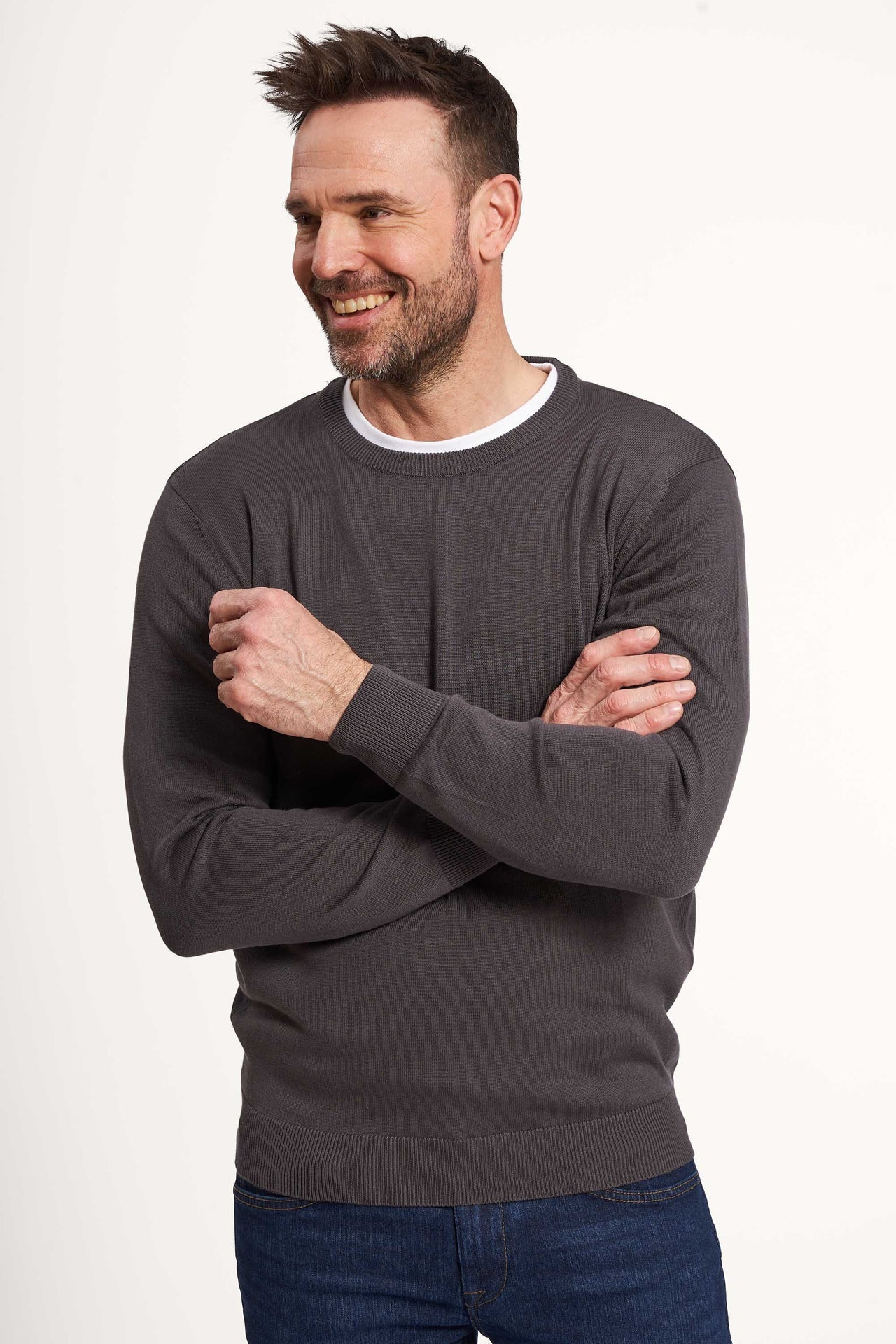 O'Neck Strik 'Haderslev' - Dark Cement