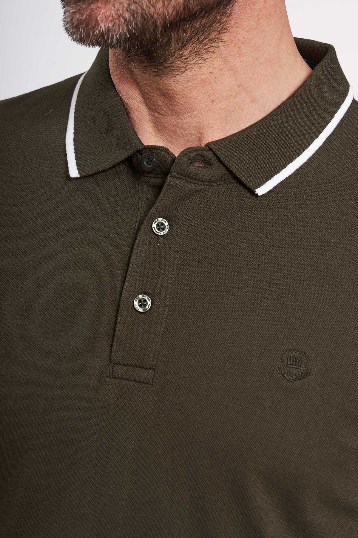 Polo T-Shirt 'Grenaa' - Hunter Green Two
