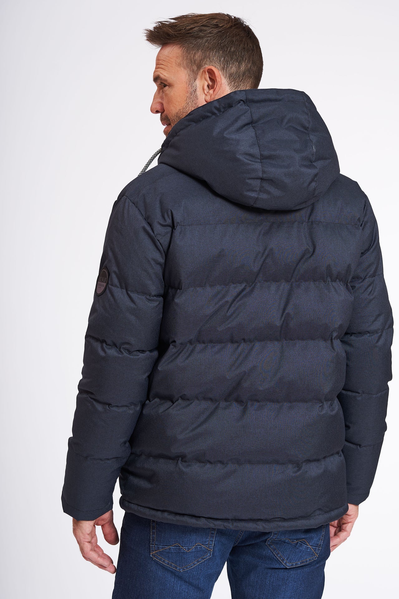 Jakke 'Aalestrup' - Dark Navy Mix