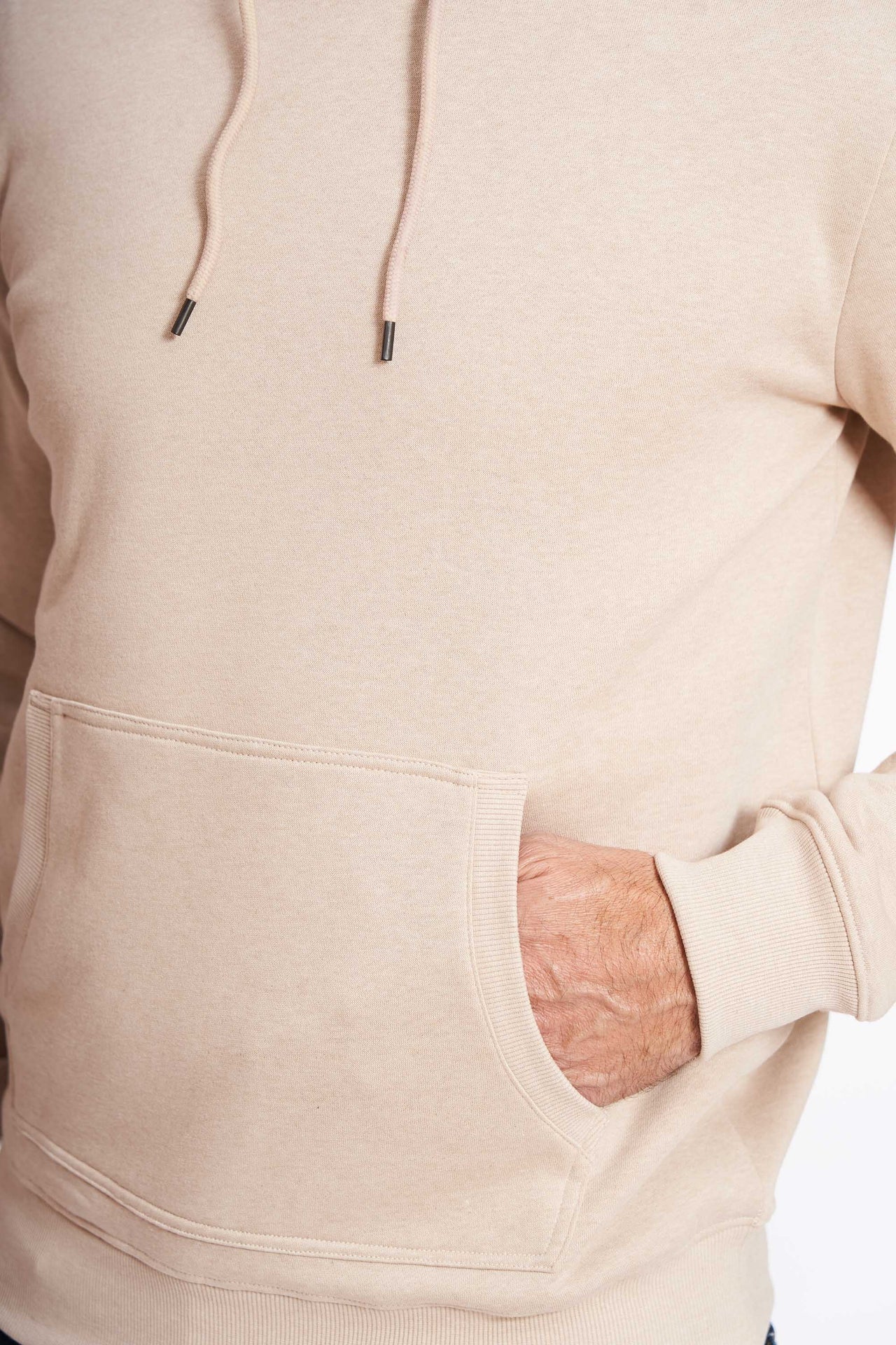Sweat Hoodie 'Thy' - Sand Melange