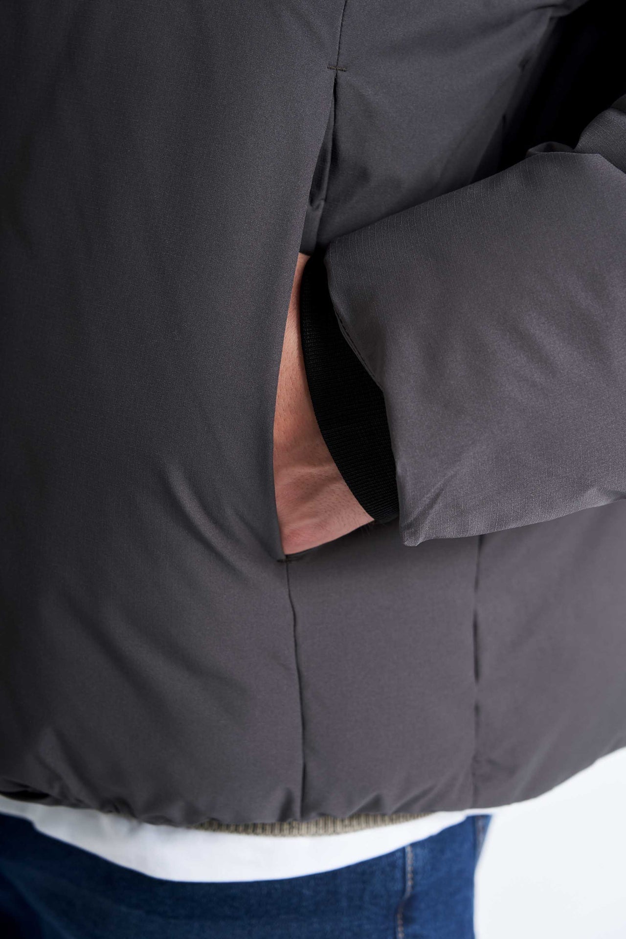 Puffer Jakke 'Victor' - Dark Olive