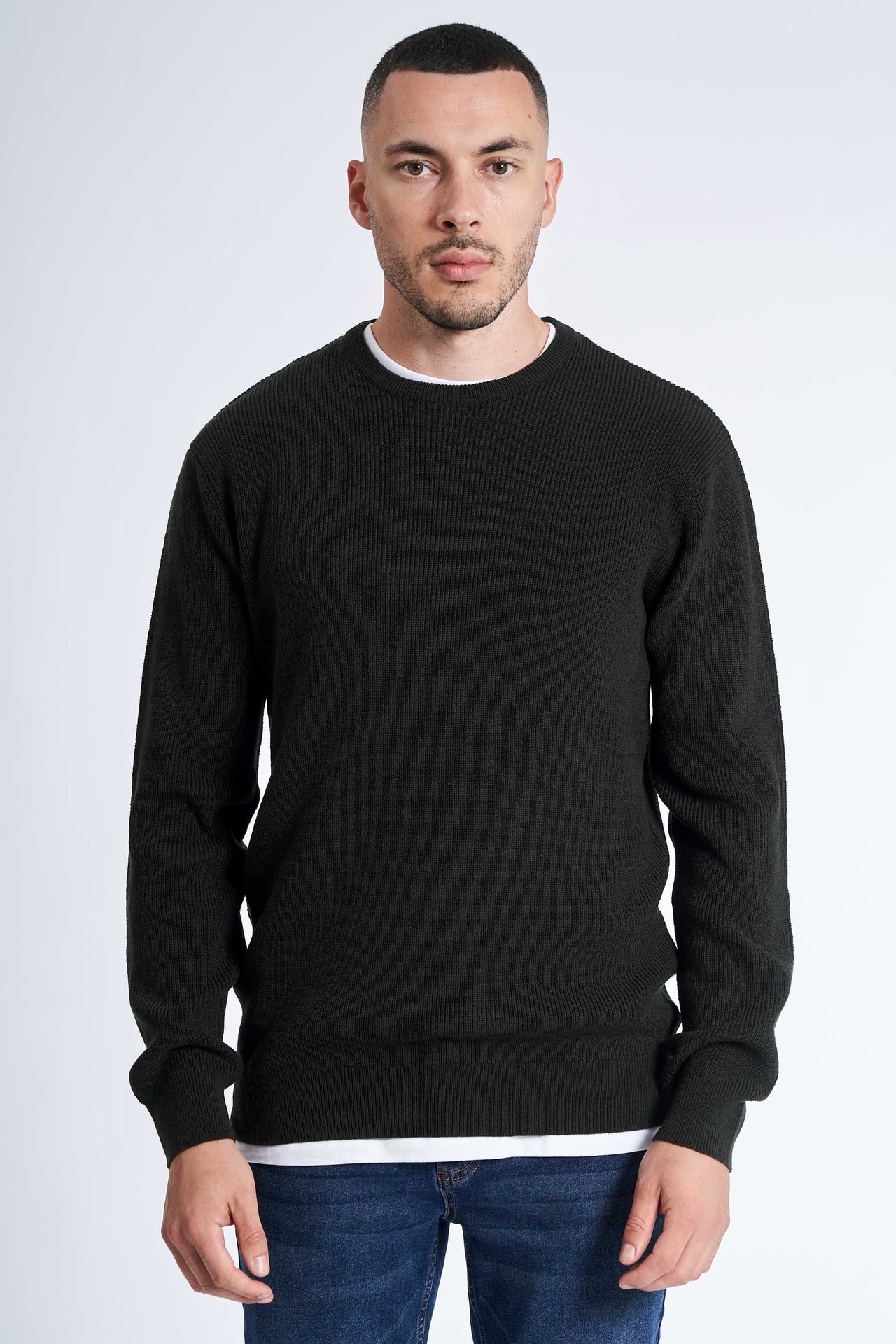 Ribstrik 'Hirtshals' - Hunter Green Twist