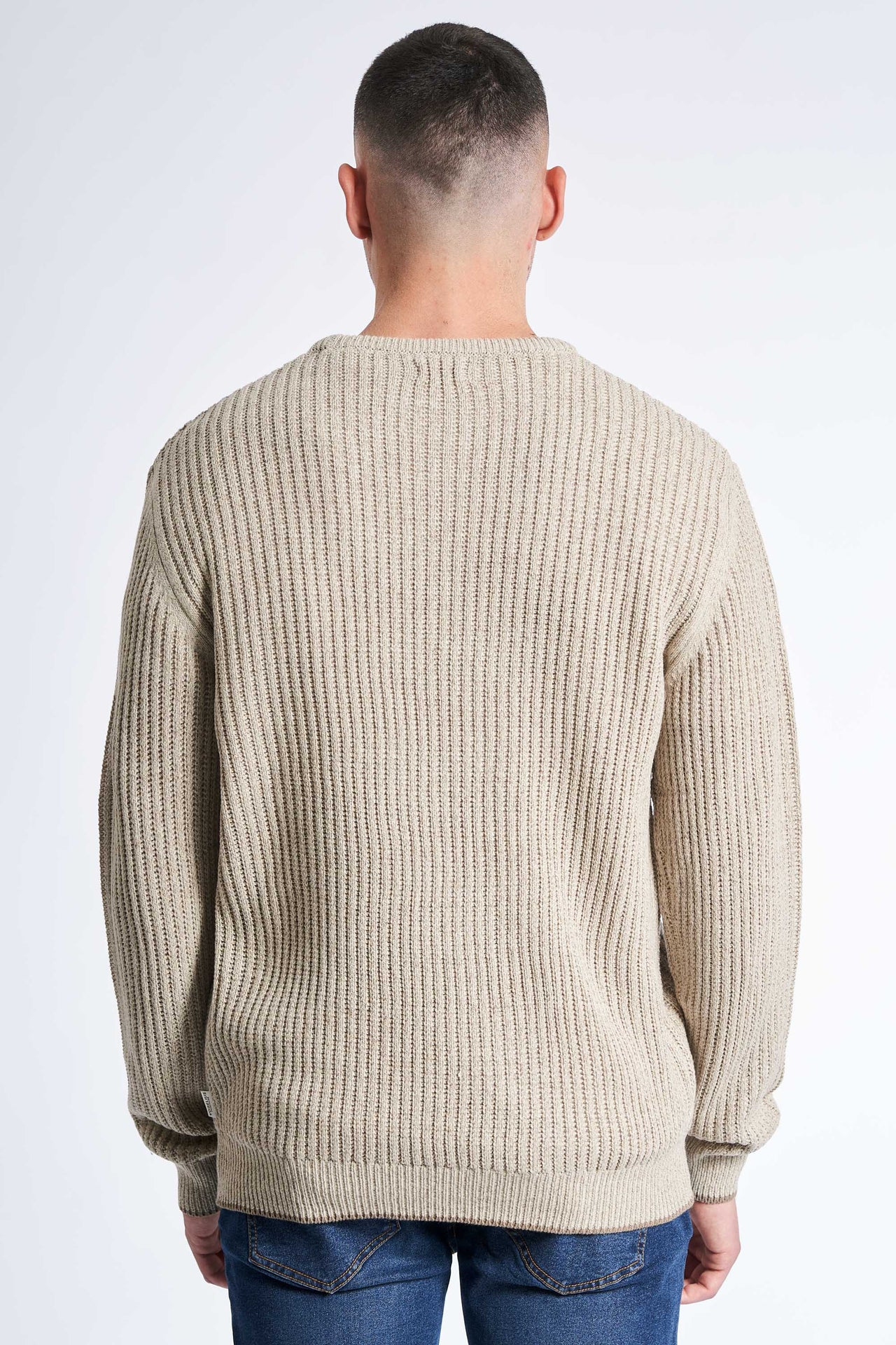 Ribstrik 'Toftelund' - Sand Twist