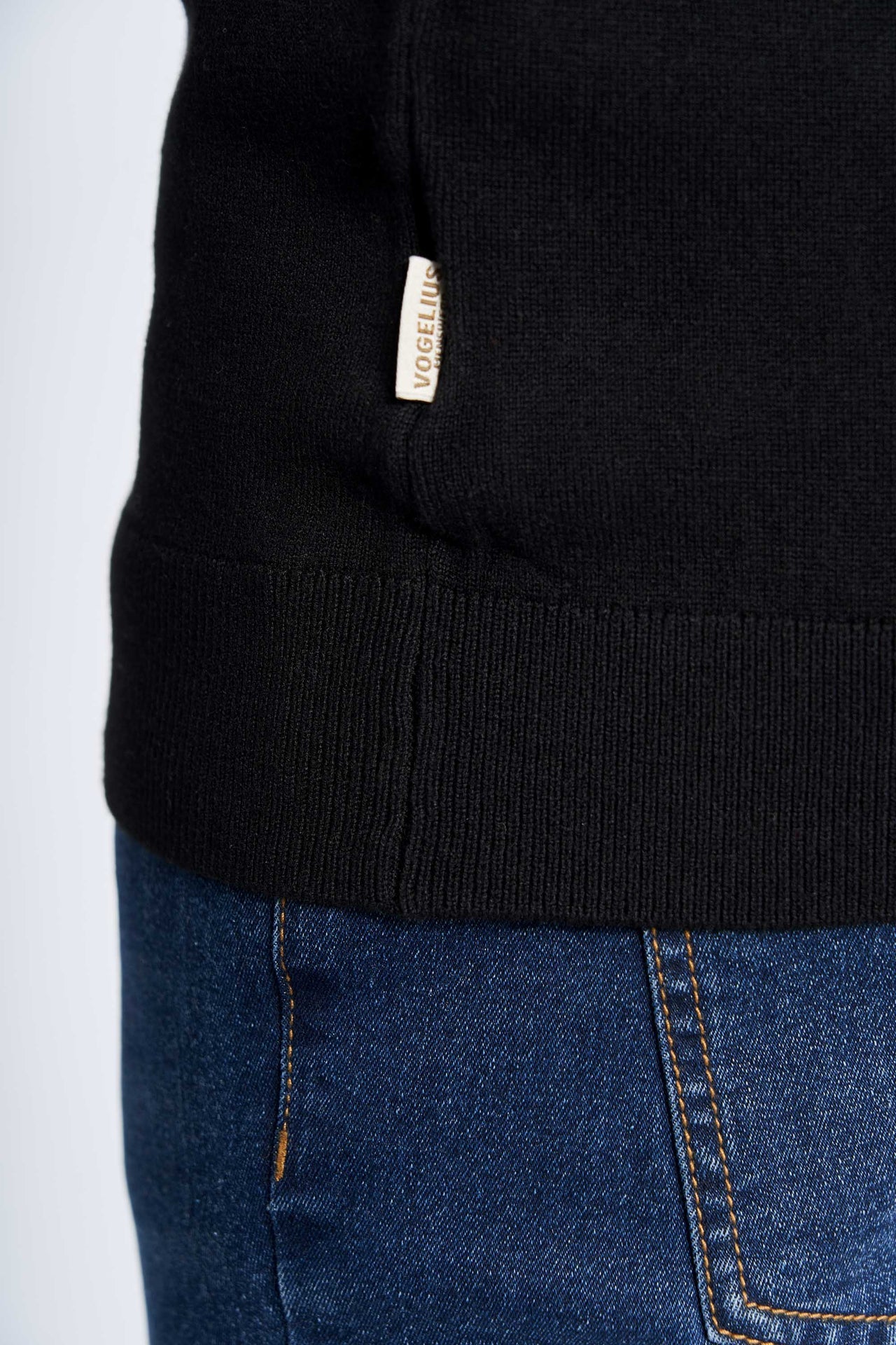 Pullover Strik 'Tjele' - Black