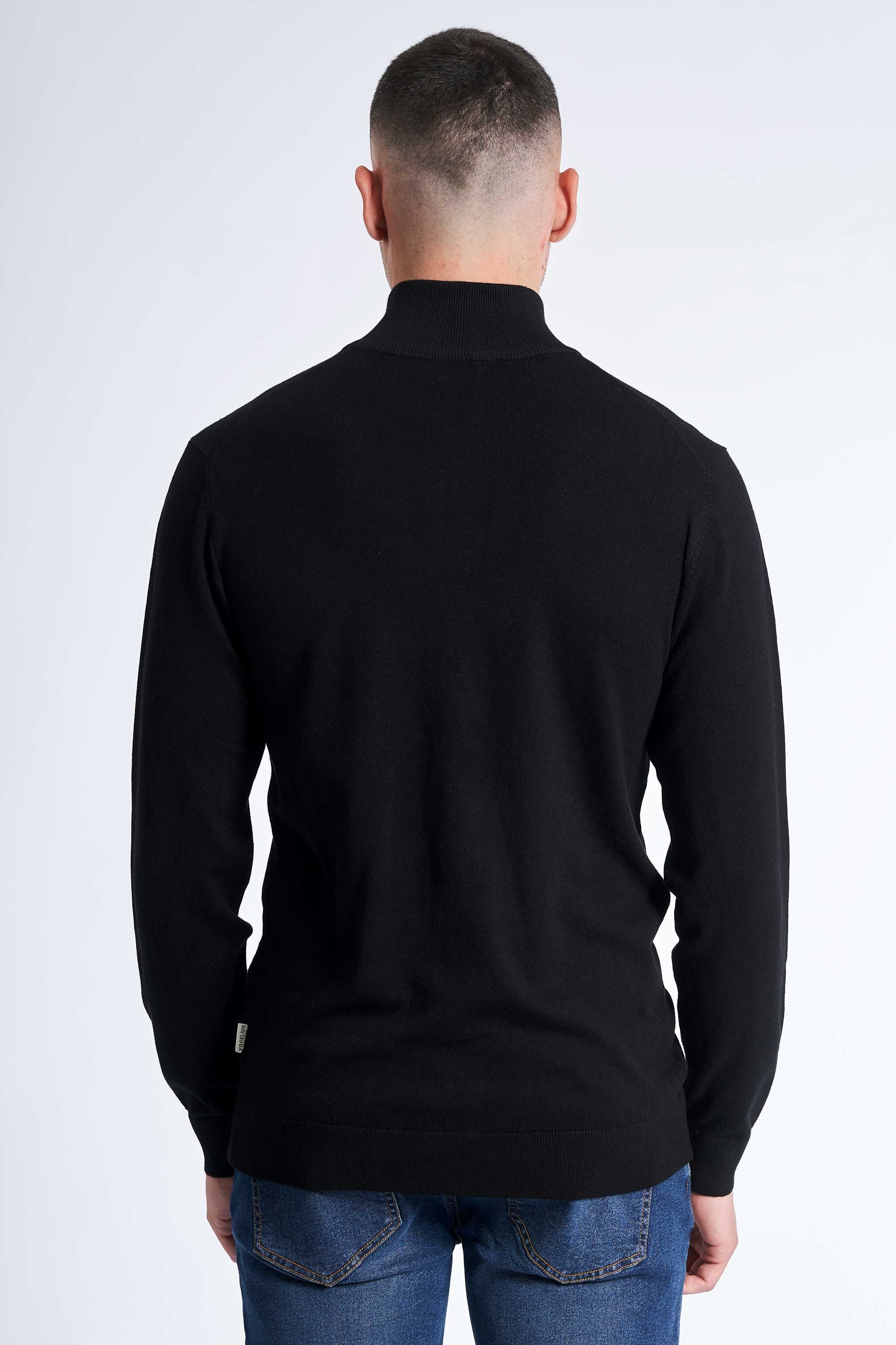 Half Zip Strik 'Toreby' - Black