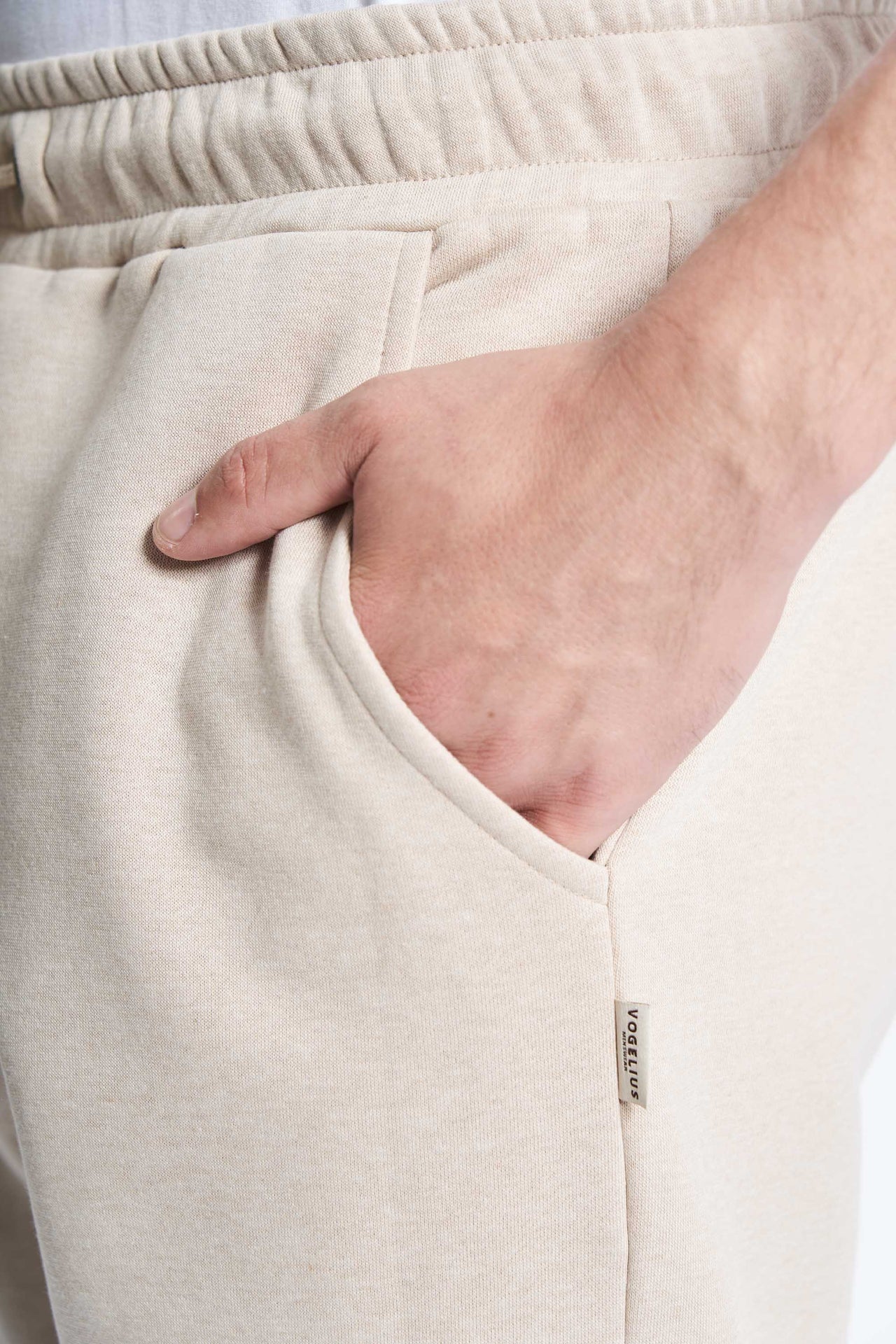 Sweat Pants 'Aarup' - Dark Kit Melange