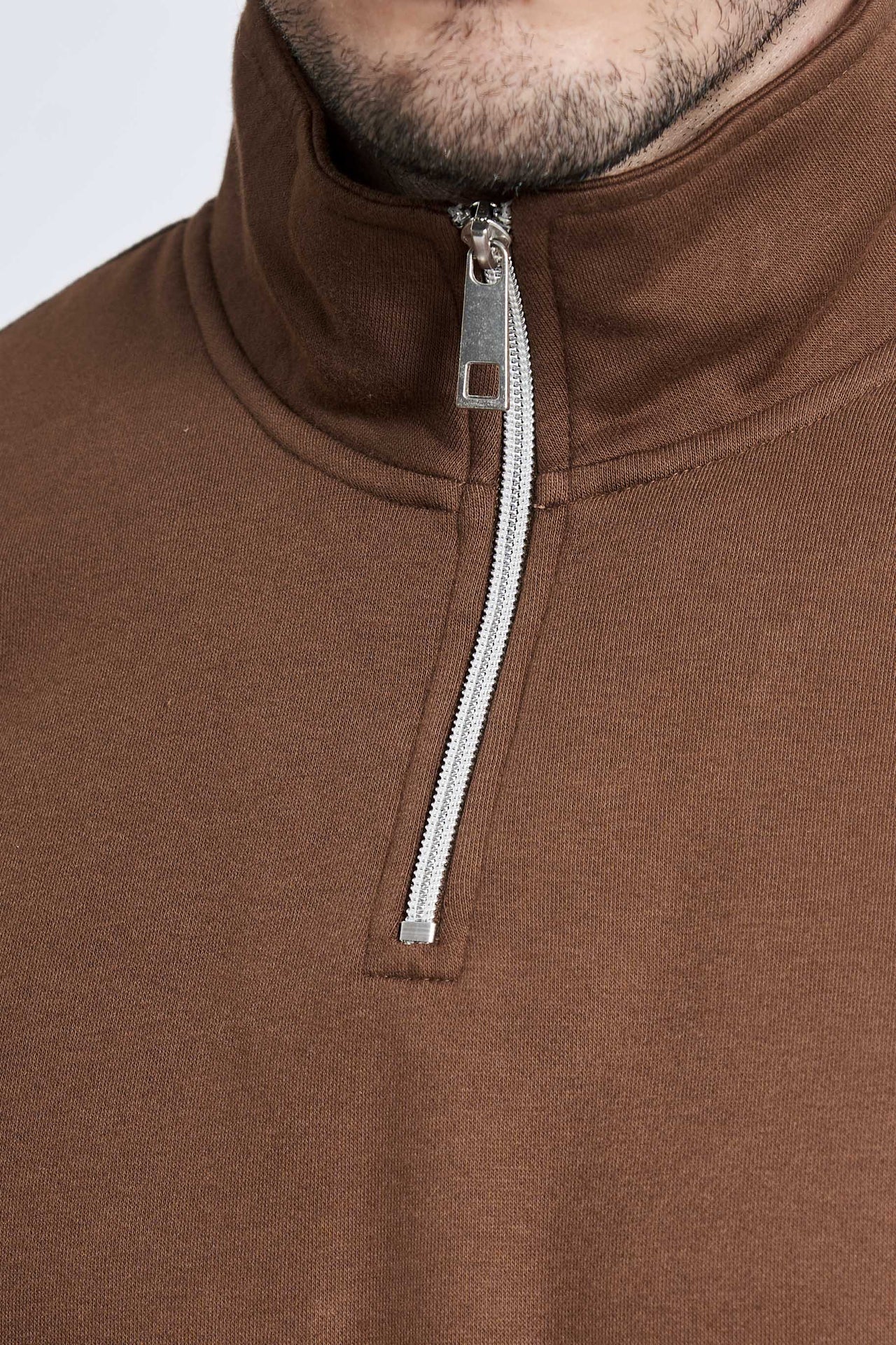 Sweat Hoodie 'Aarup' - Dark Latte