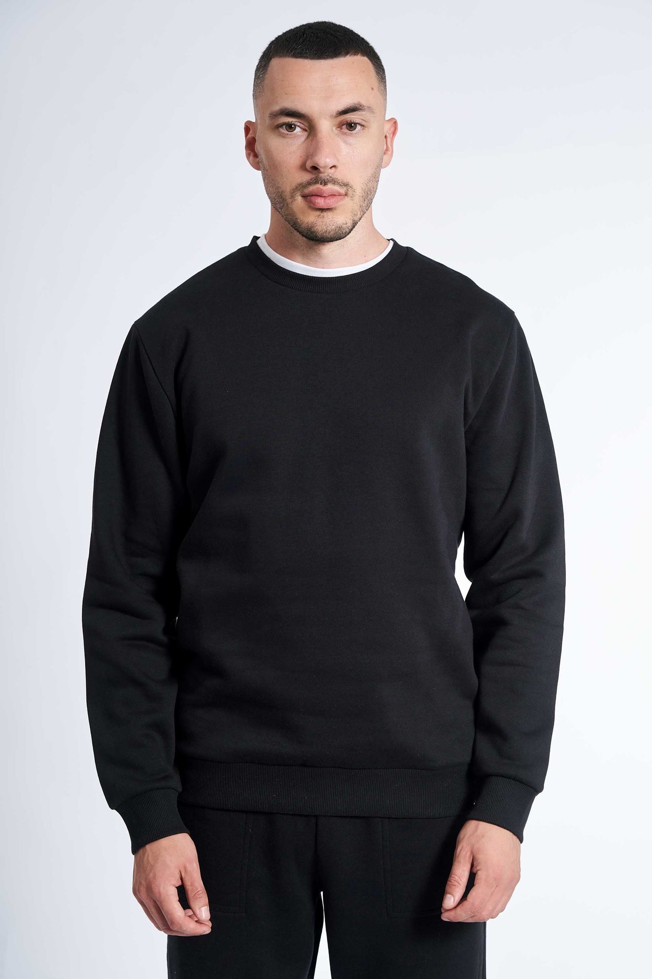 Crewneck Sweatshirt 'Kasper' - Black