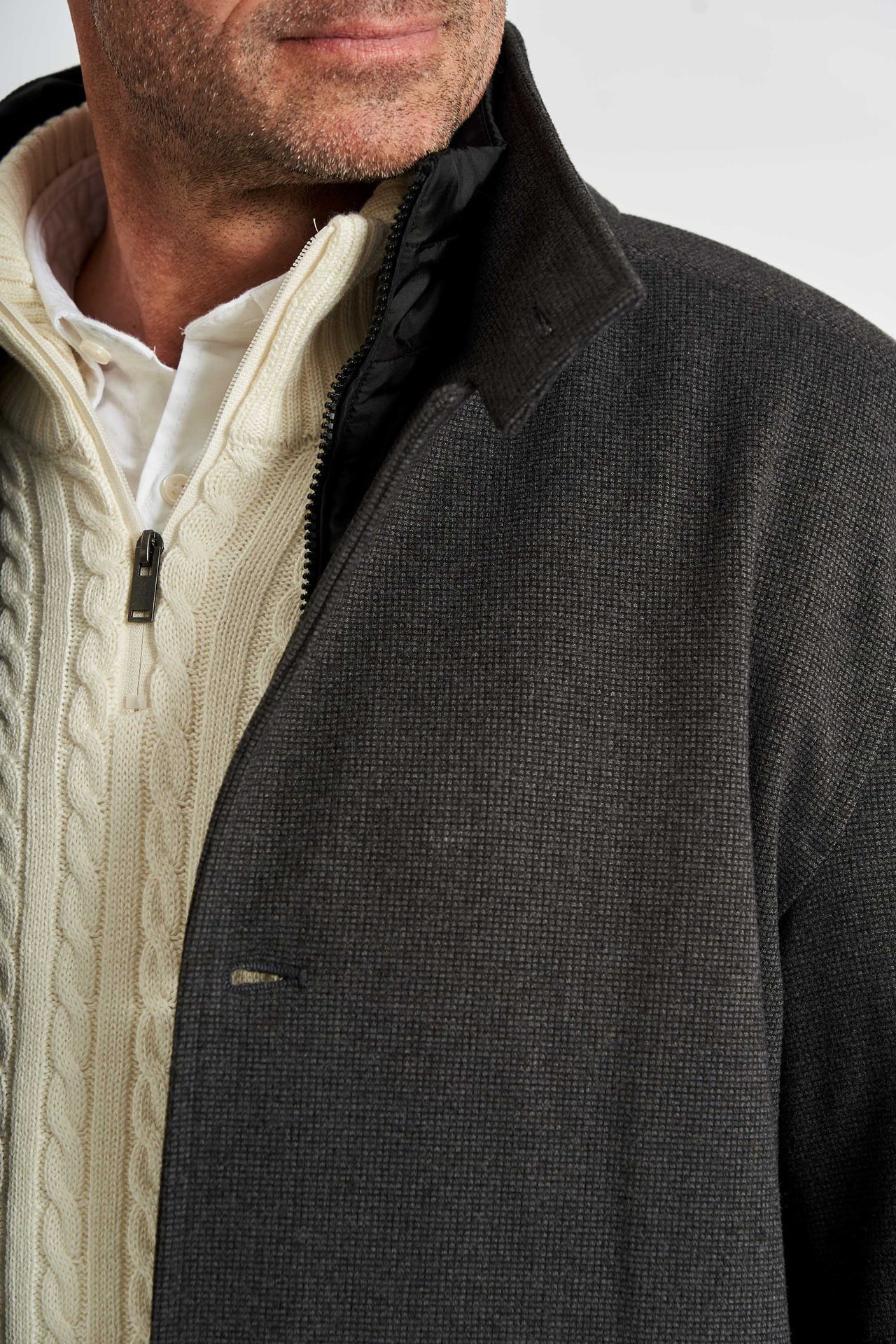 Jakke 'Bedsted' - Anthracite Mix