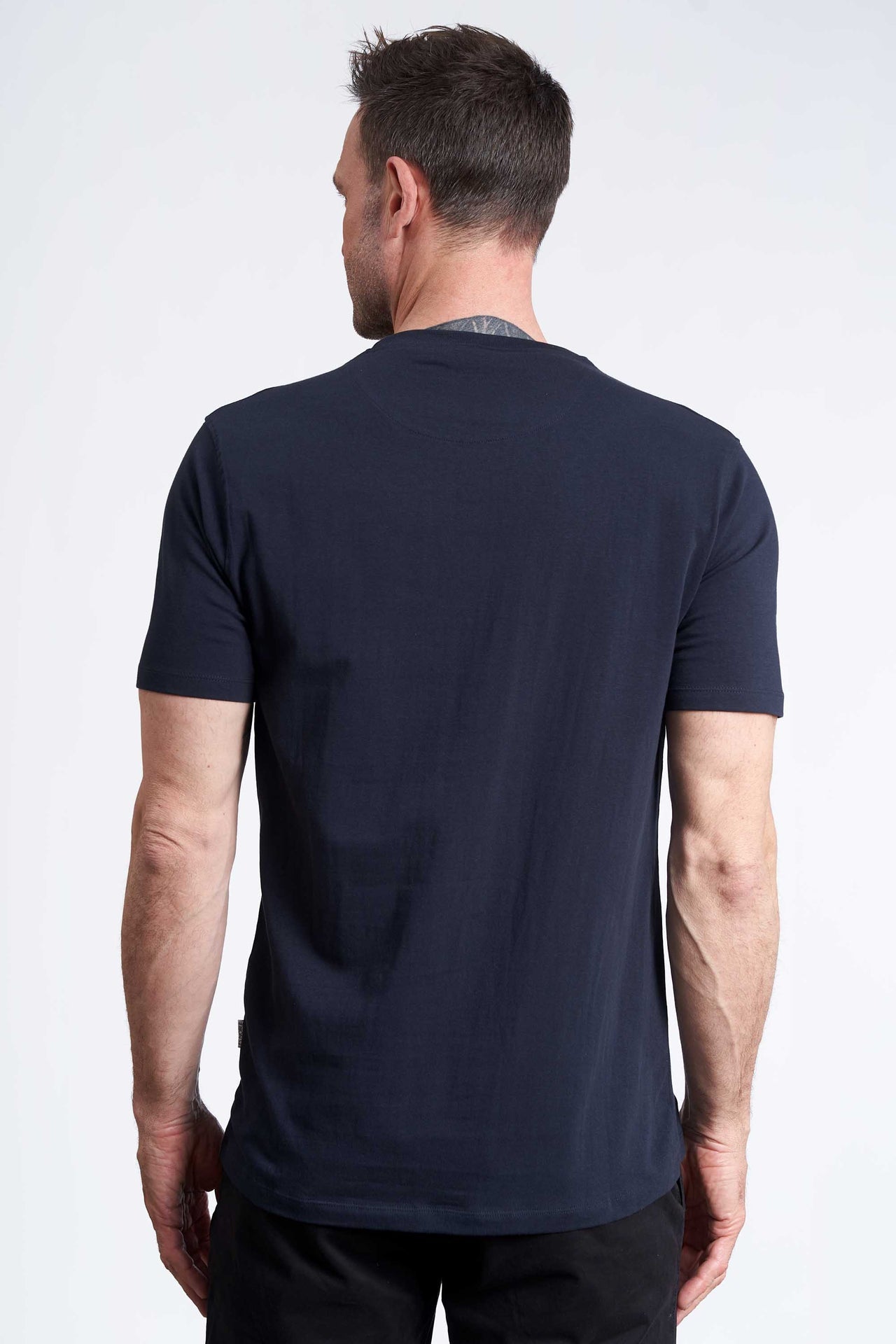 Logo T-Shirt 'Mern' - Dark Navy Three