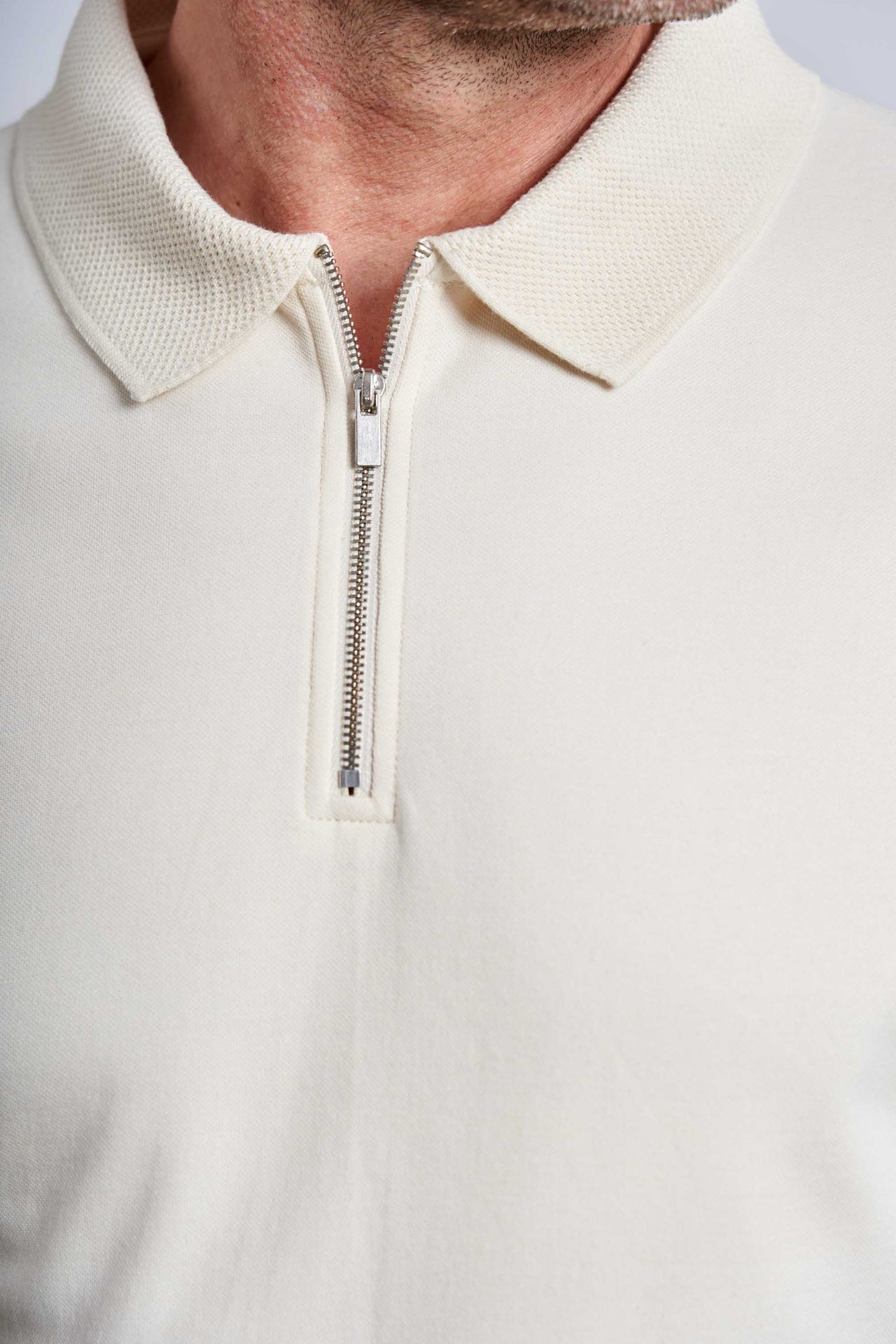 Strik Polo 'Thyholm' - Unbleached