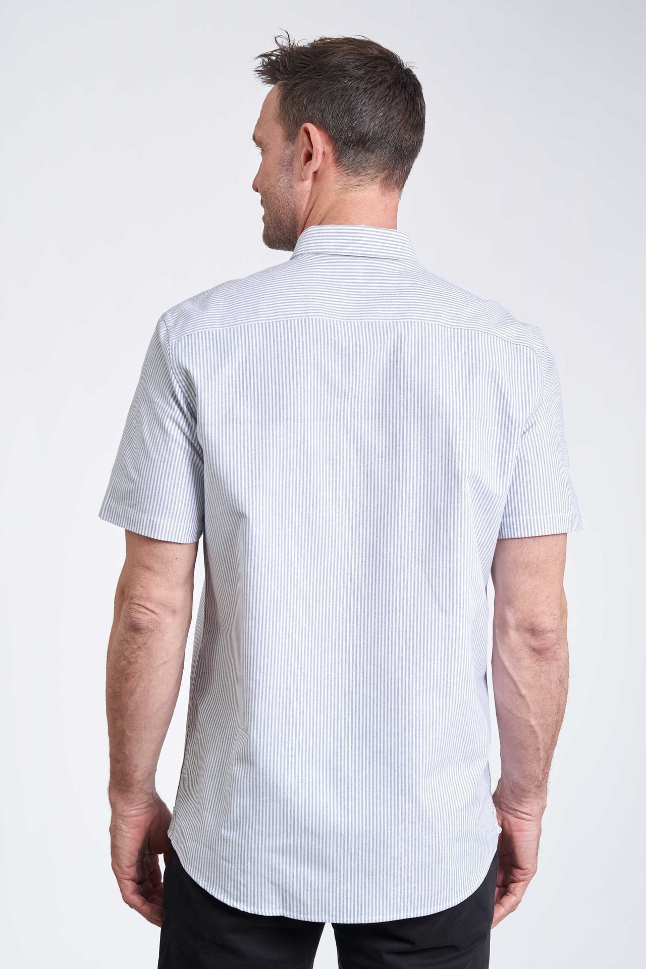 K/æ Oxford Skjorte 'Tinglev' - Dark Navy Stripe