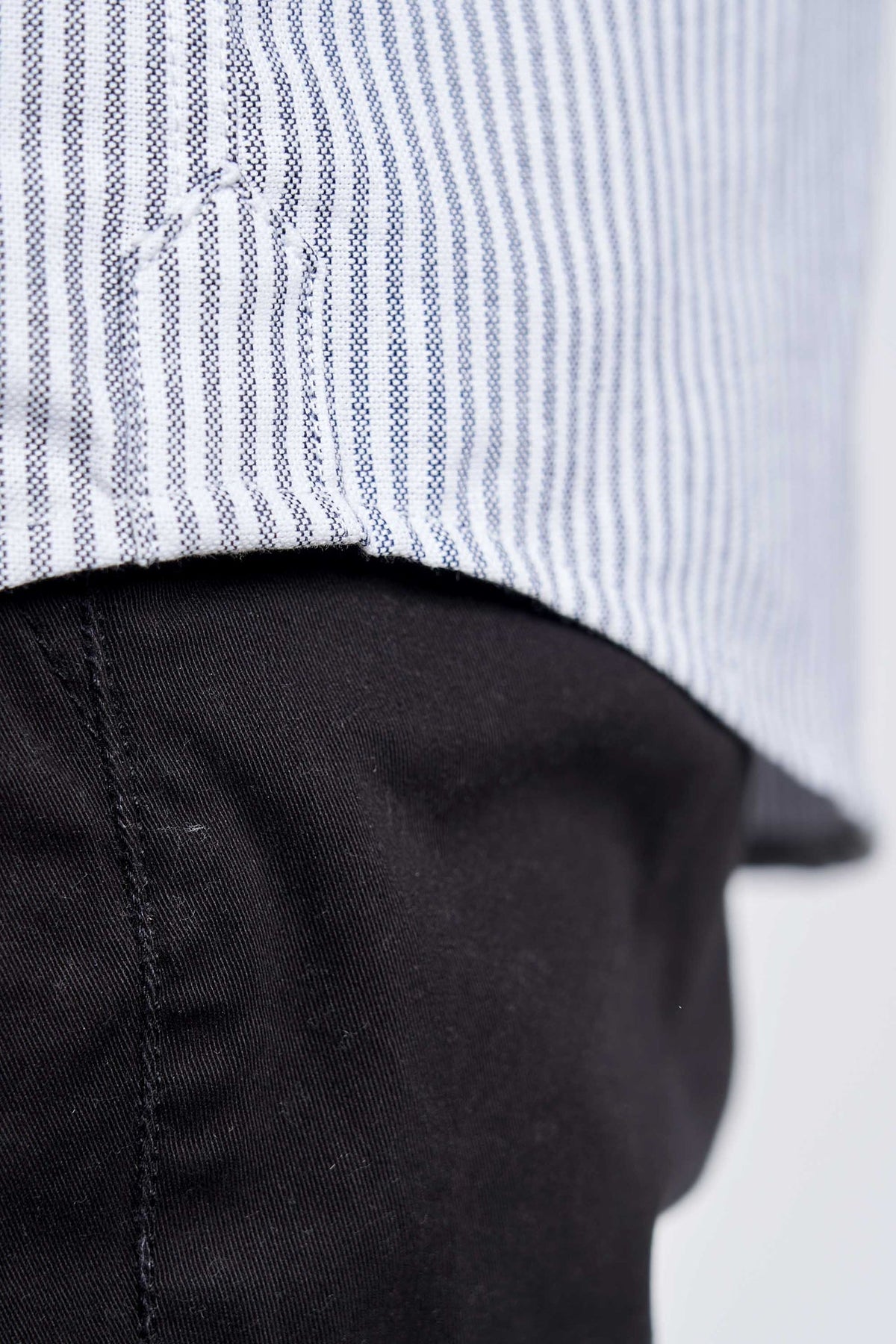K/æ Oxford Skjorte 'Tinglev' - Insignia Blue Stripe