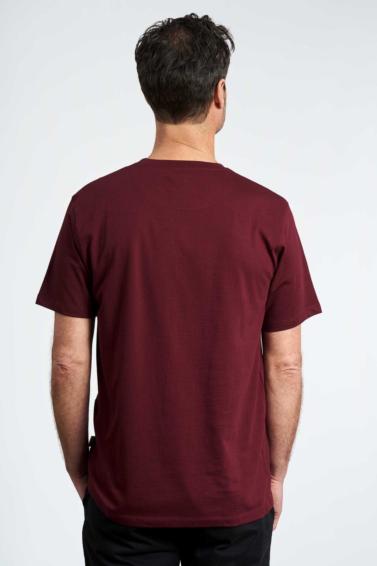 T-shirt 'Dollerup' - Deep Wine