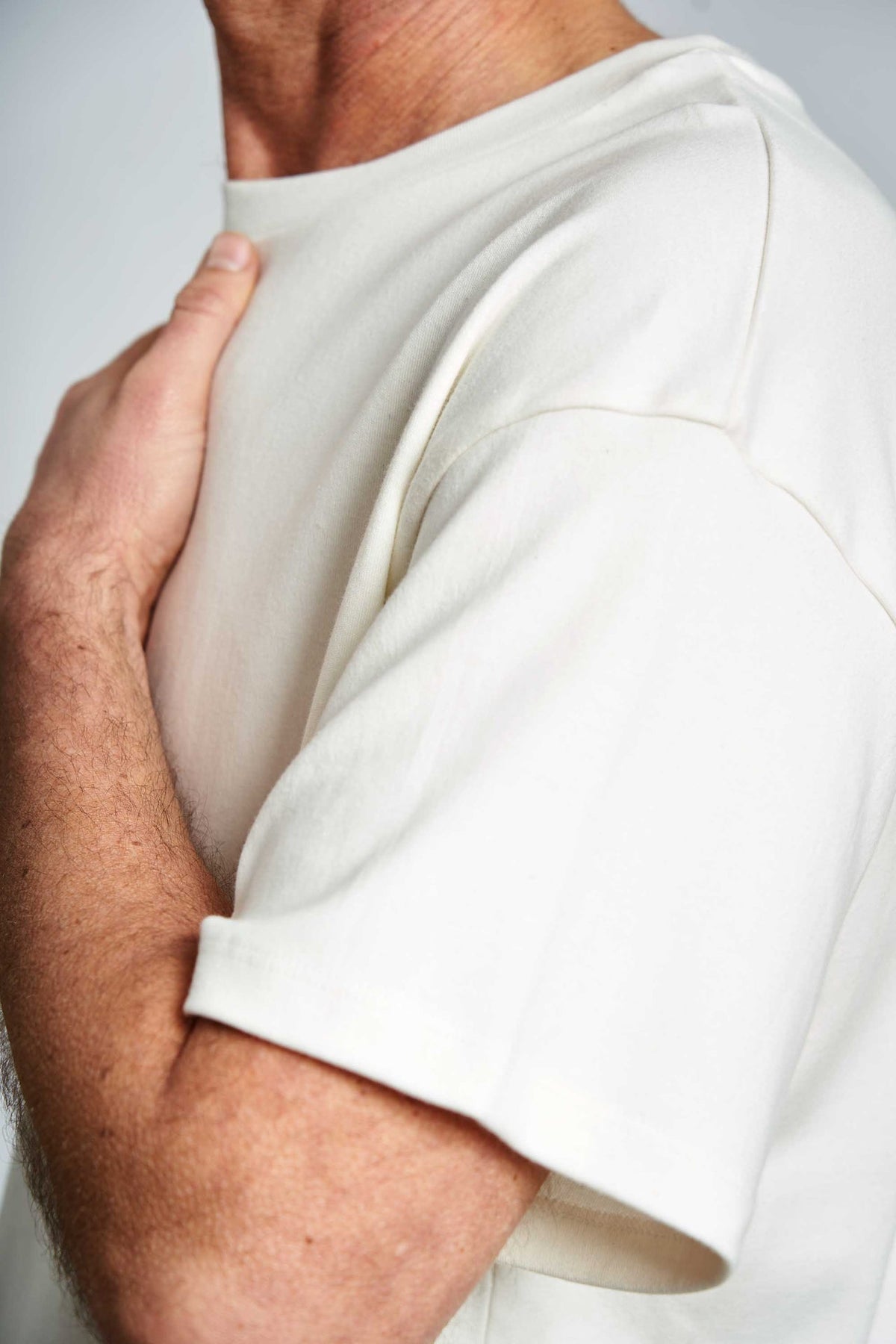 Box Fit T-Shirt 'Hvide Sande' - Unbleached