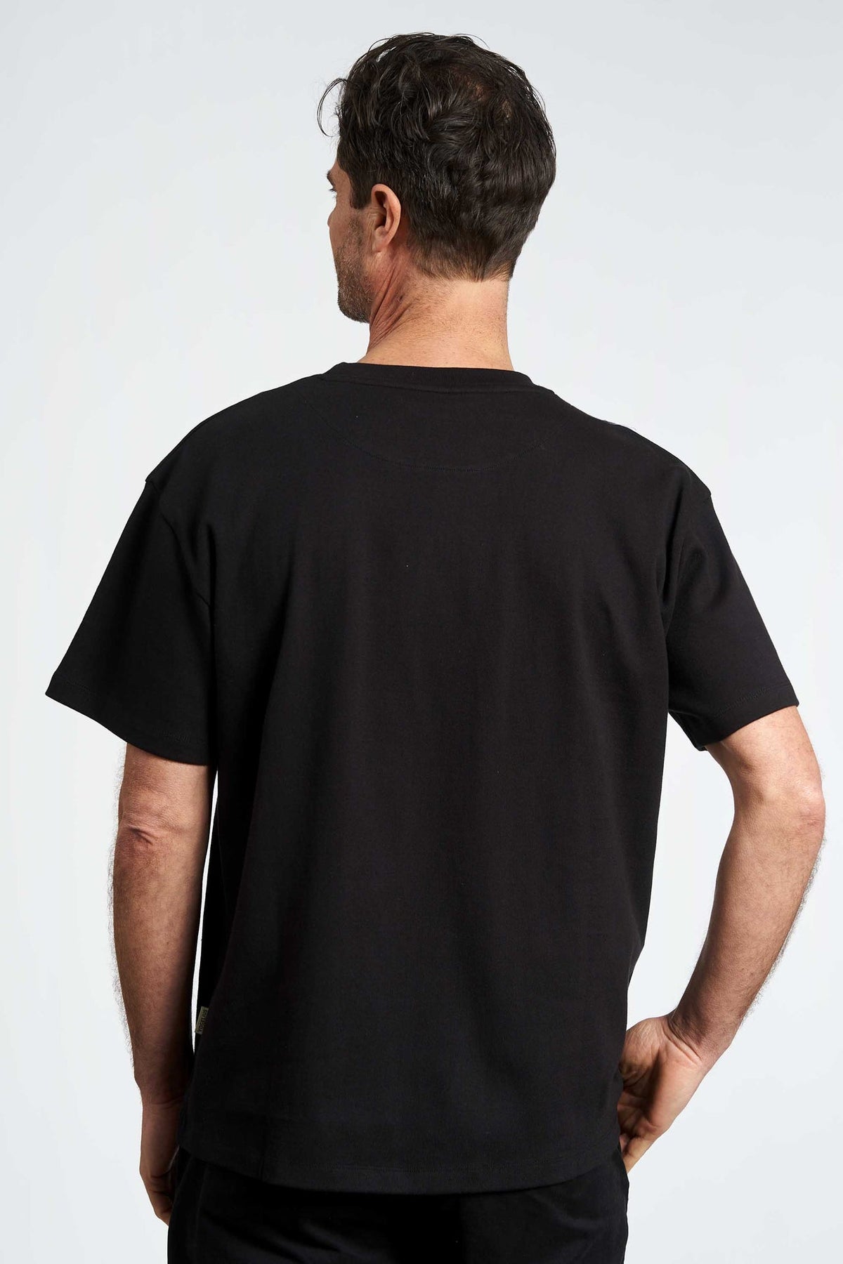 Box Fit T-Shirt 'Hvide Sande' - Black