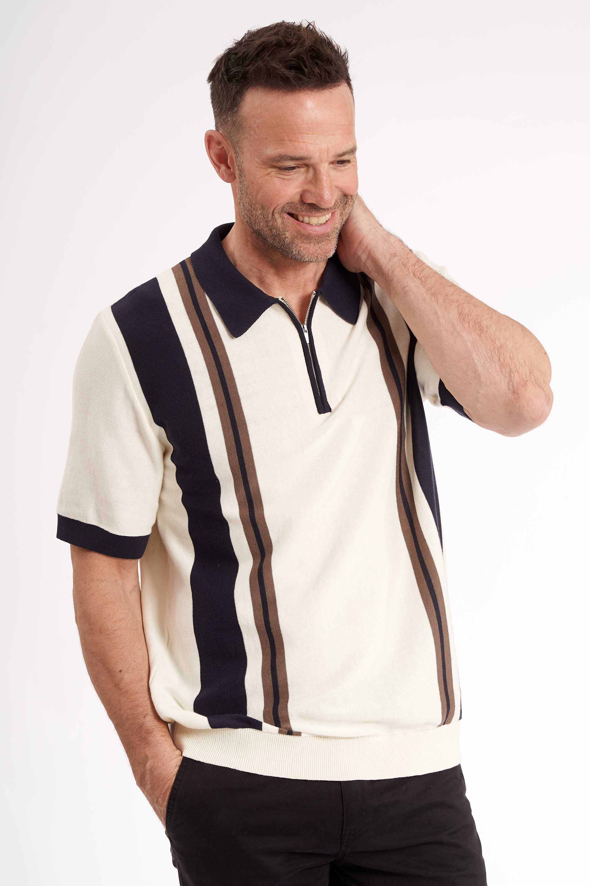 Strik Polo 'Agedrup' - Unbleached