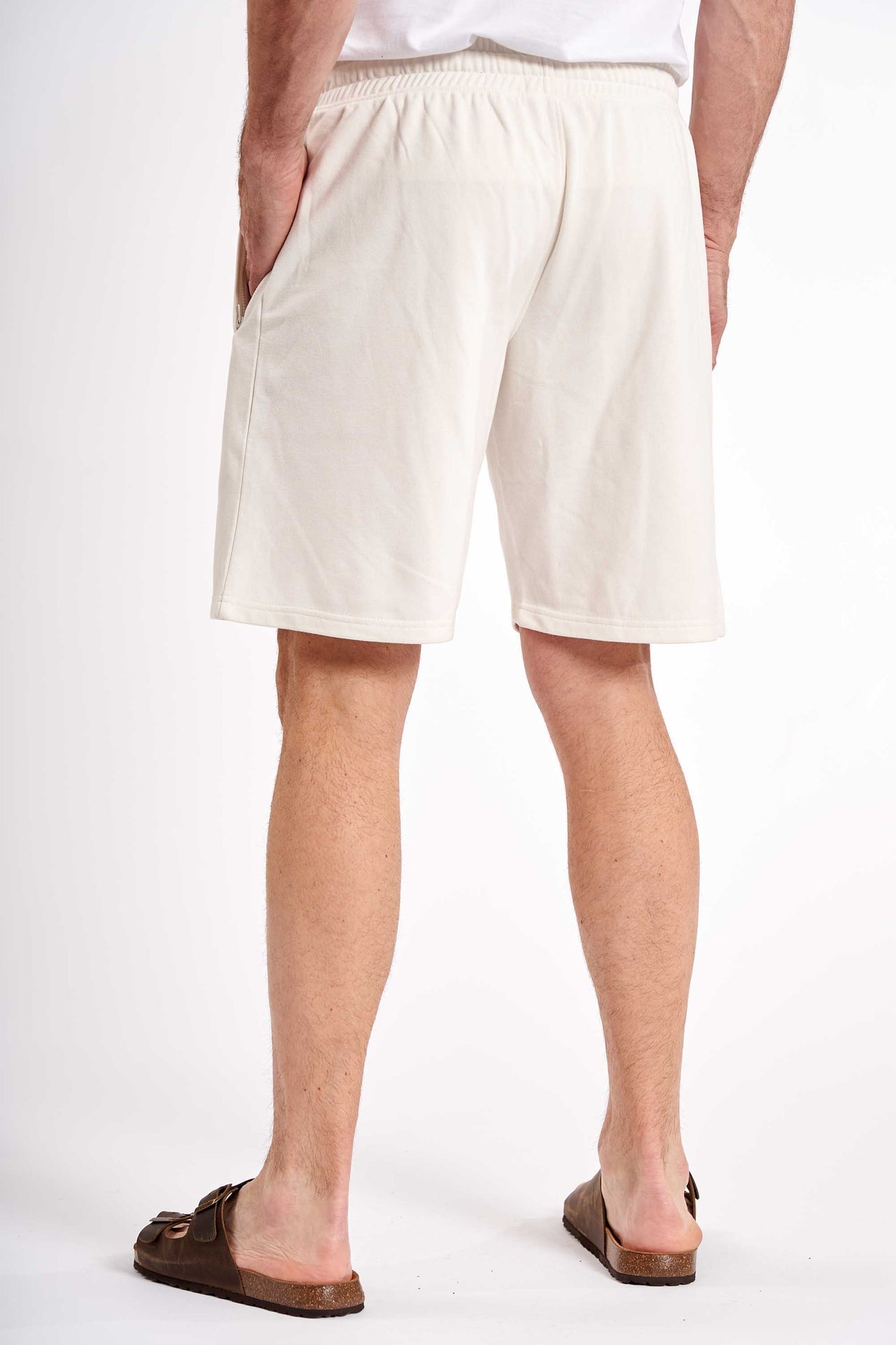Sweat Shorts 'Borup' - Clear Off White