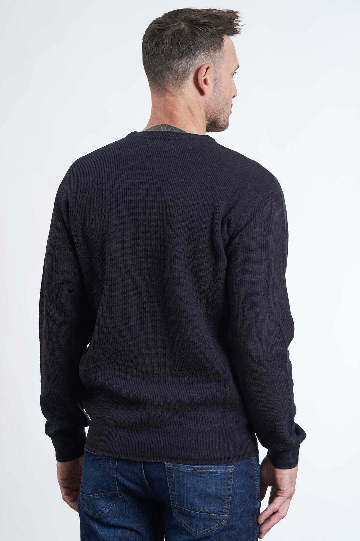 Struktur Strik 'Nysum' - Dark Navy