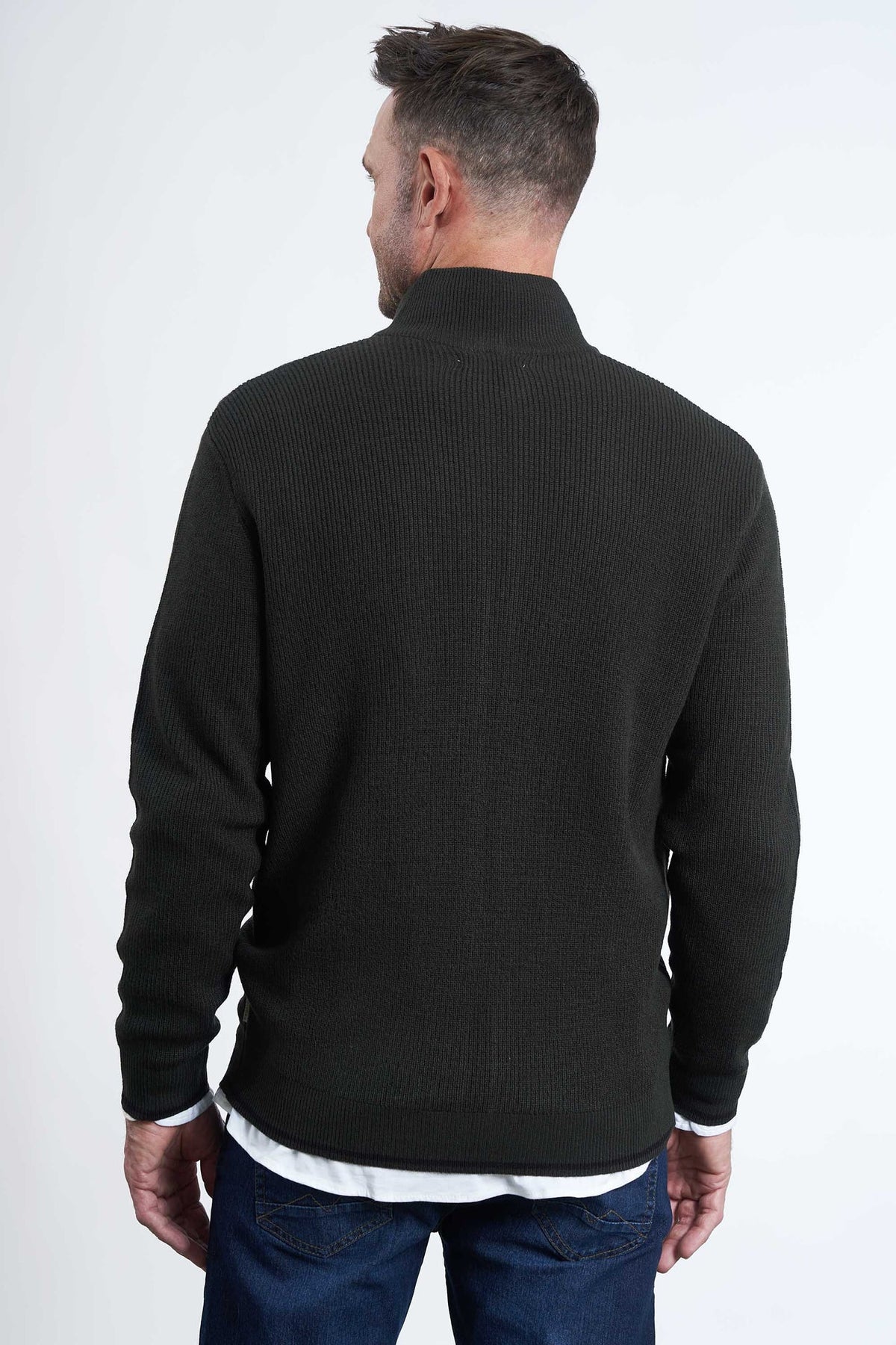 Strik Cardigan 'Hellum' - Hunter Green