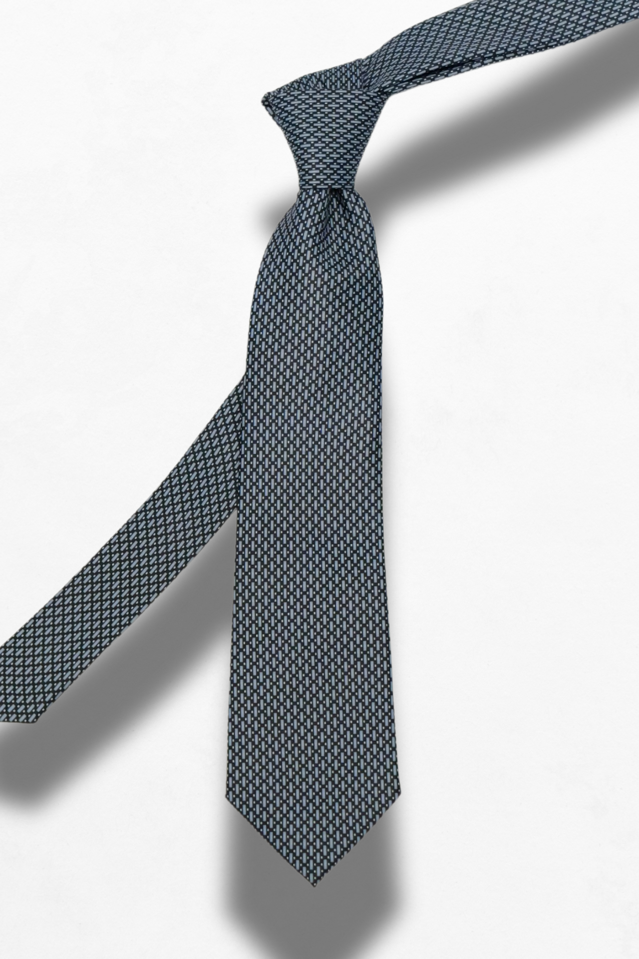 Falbe Slips - Navy/Light Blue Print