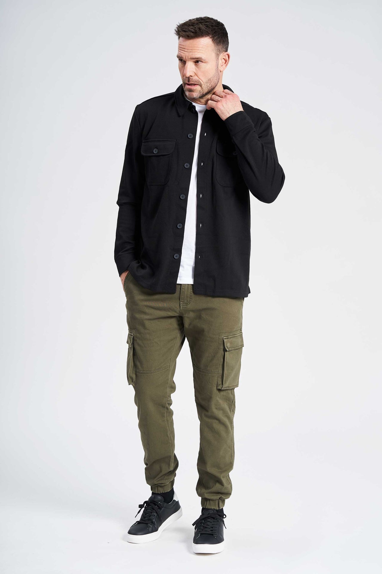 Cargo Pants 'Vestervig' - Army