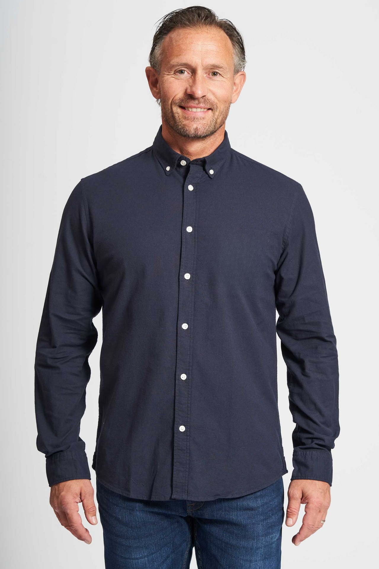 Oxford Skjorte 'Aabjørn' - Navy