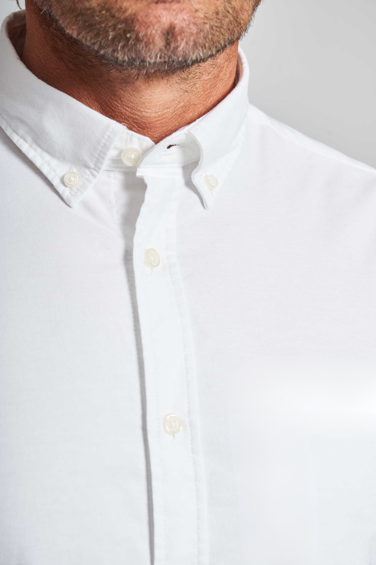 Oxford Skjorte 'Aabjørn' - White