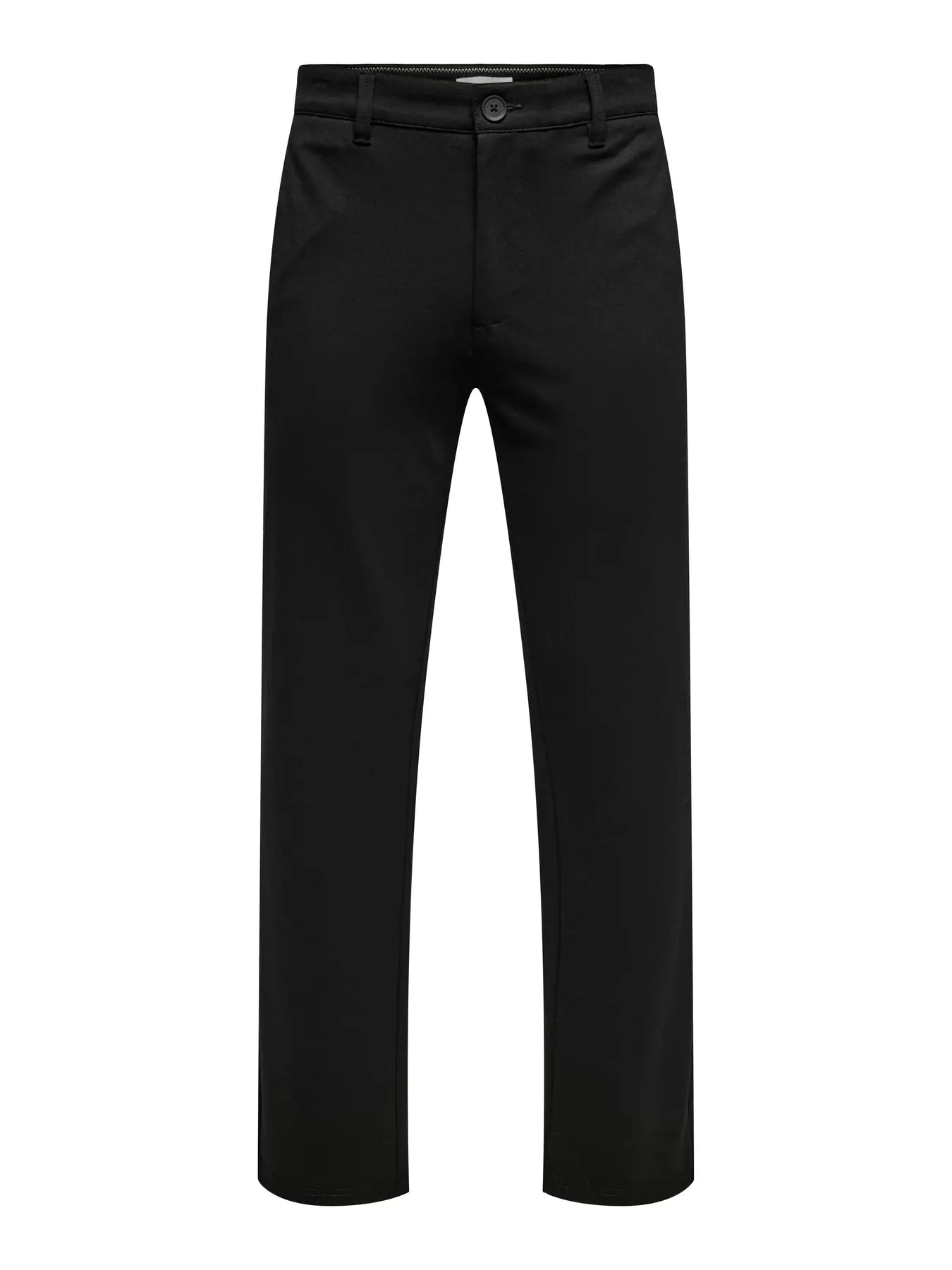 'Onsmark' Regular fit Chinobukser - Black