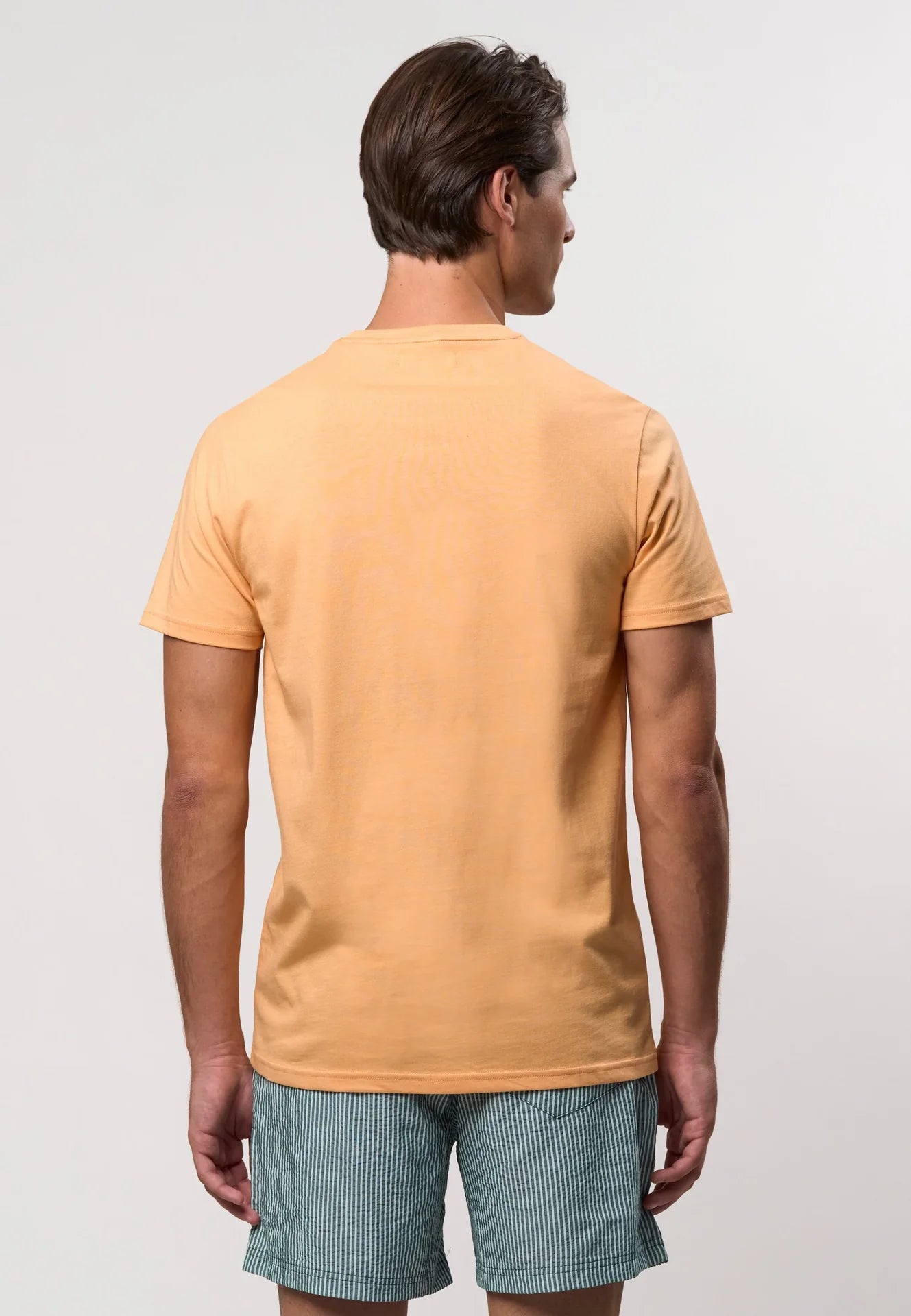 Logo T-Shirt 'Arjun' - Peach Cobbler