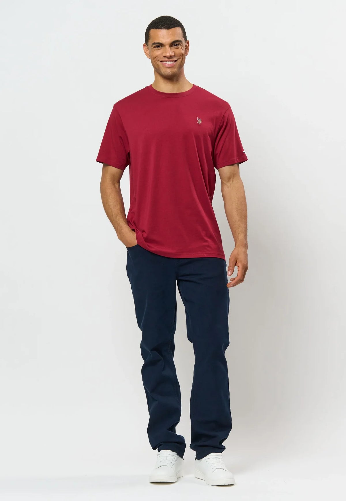 Logo T-shirt 'Nord' - Tibetan Red