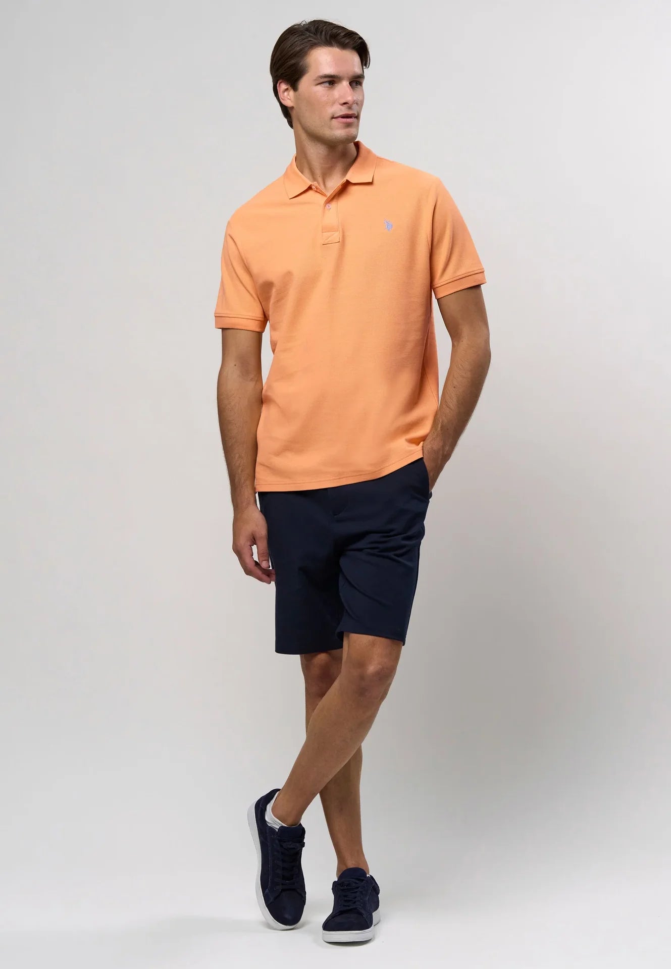 Polo 'Alfred' - Peach Cobbler