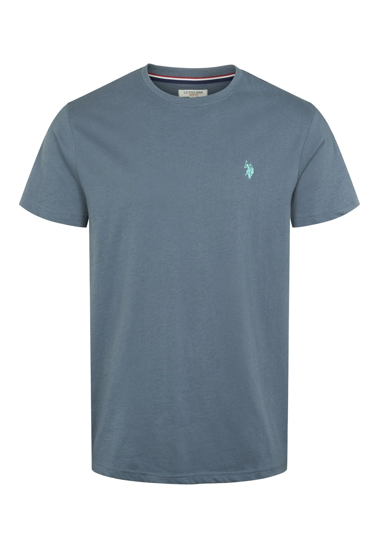 Logo T-Shirt 'Arjun' - China Blue