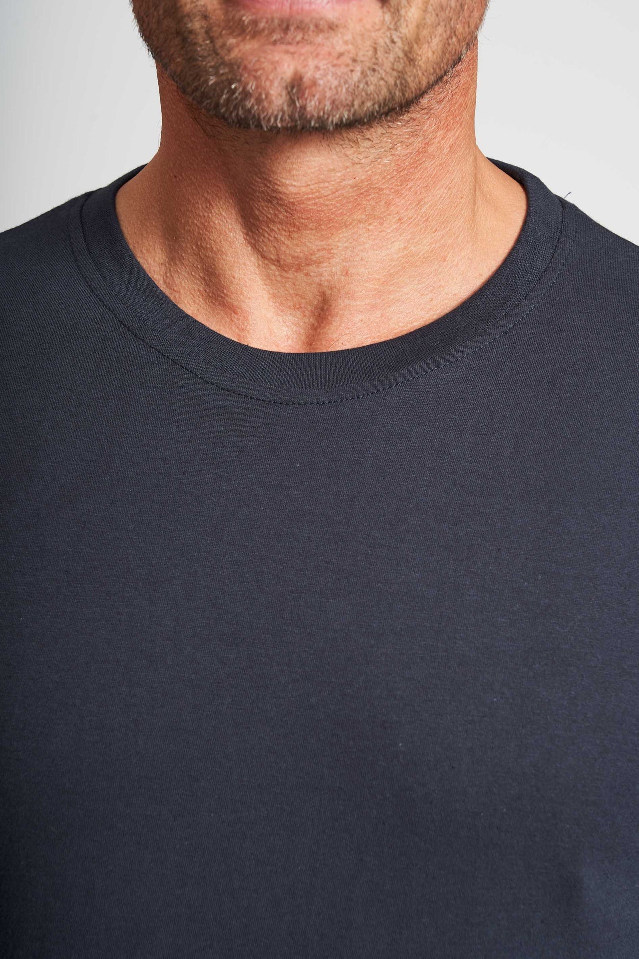 Basic T-shirt 'Fr. Havn' - Dark Navy