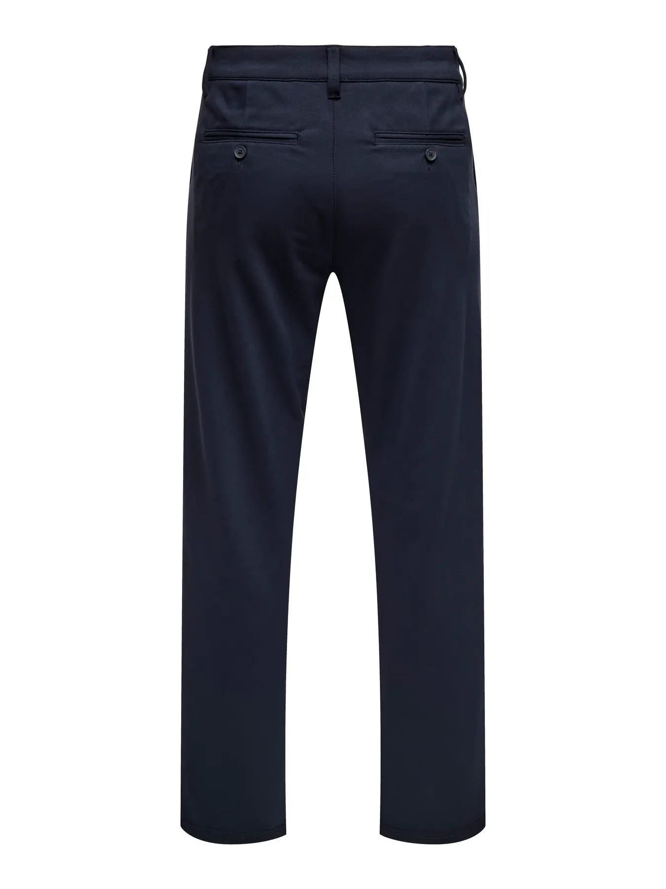 'Onsmark' Regular fit Chinobukser - Night Sky